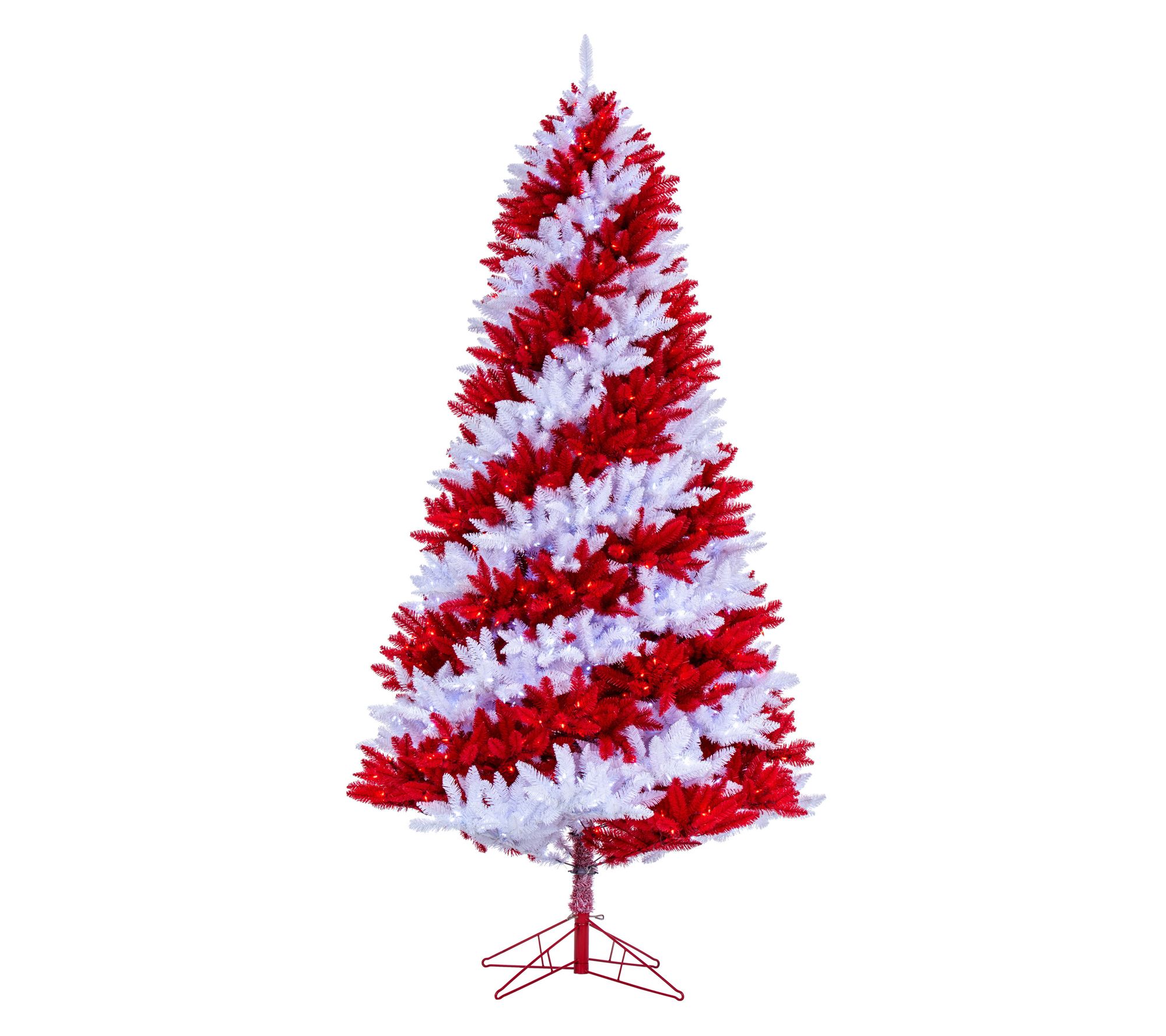 Vickerman 9' x 56" Candy Cane LED 1200PW Tree