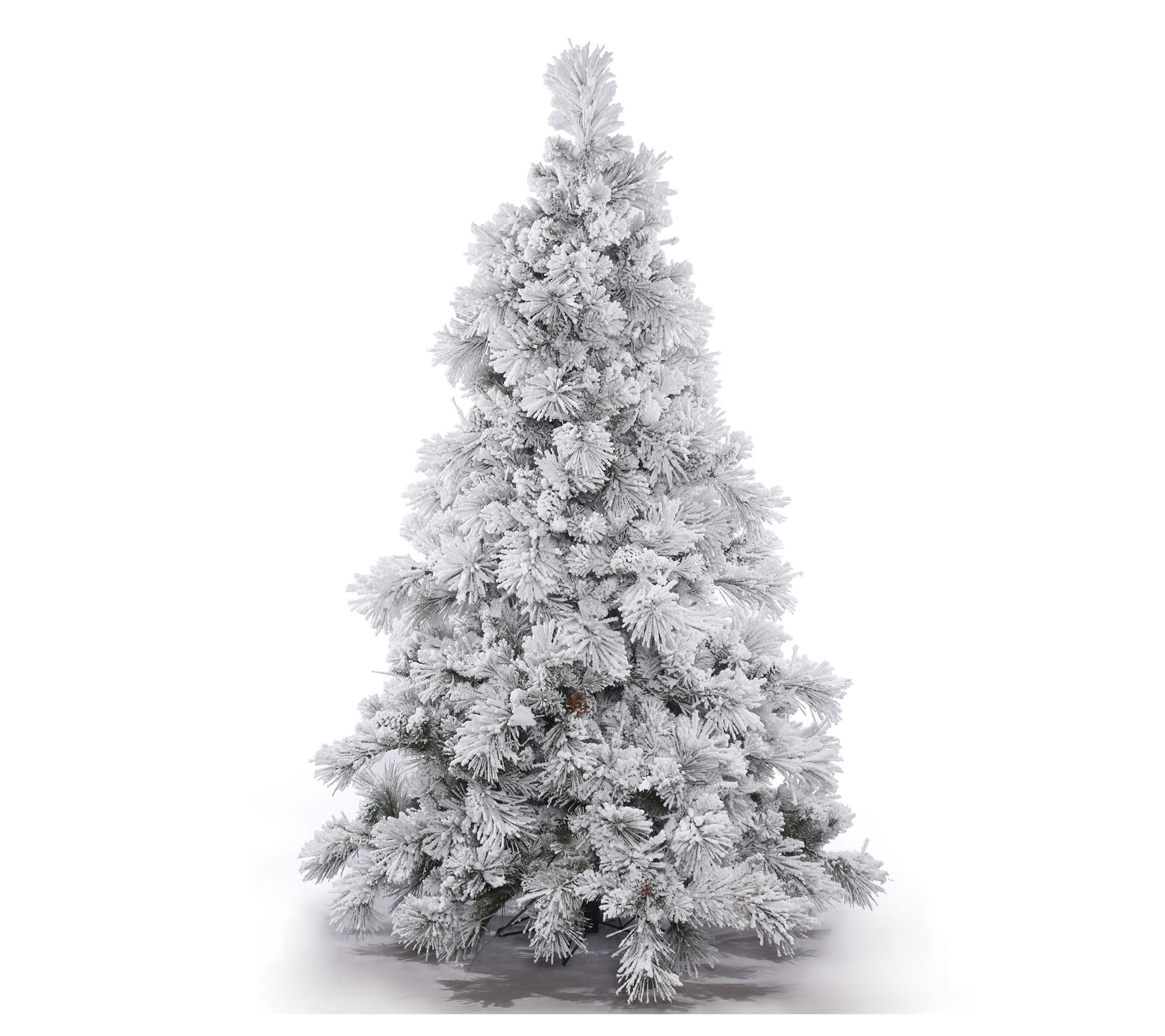 Vickerman Artificial 9' x 73" Flocked Alberta Christmas Tree