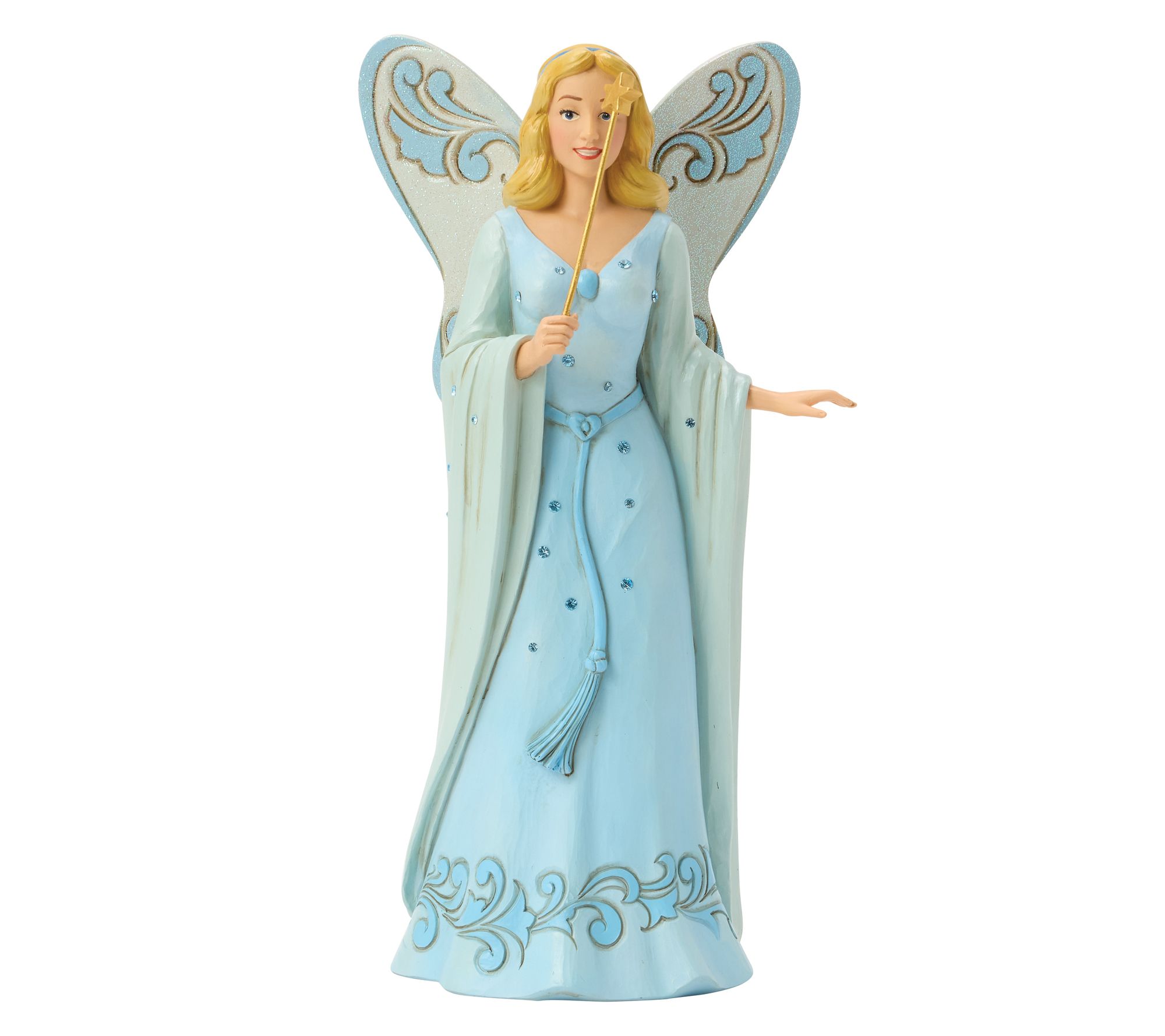 Jim Shore Disney Traditions Blue Fairy Figurine10in H