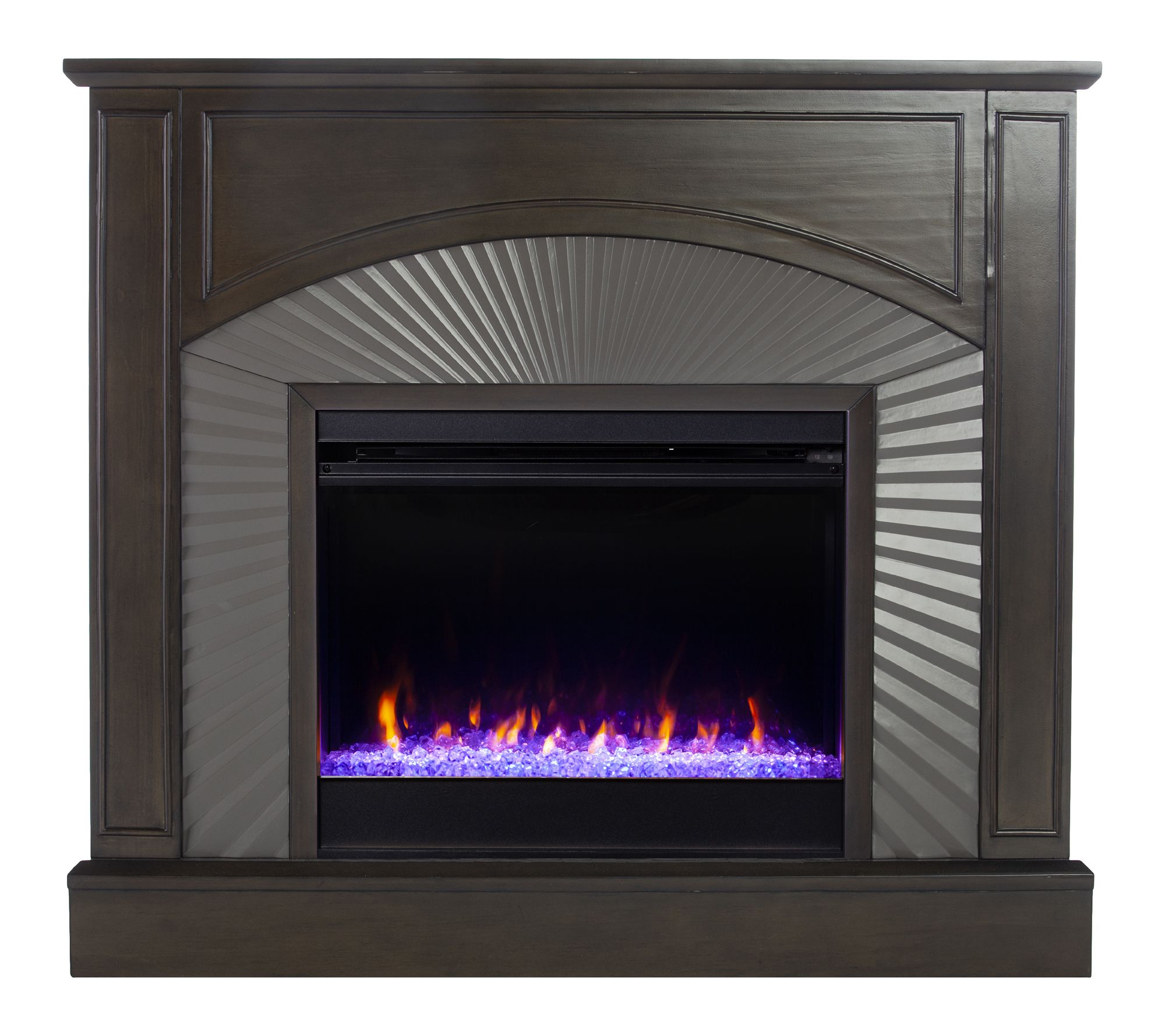 SEI Billingsdon Freestanding Color Changing Electric Fireplace
