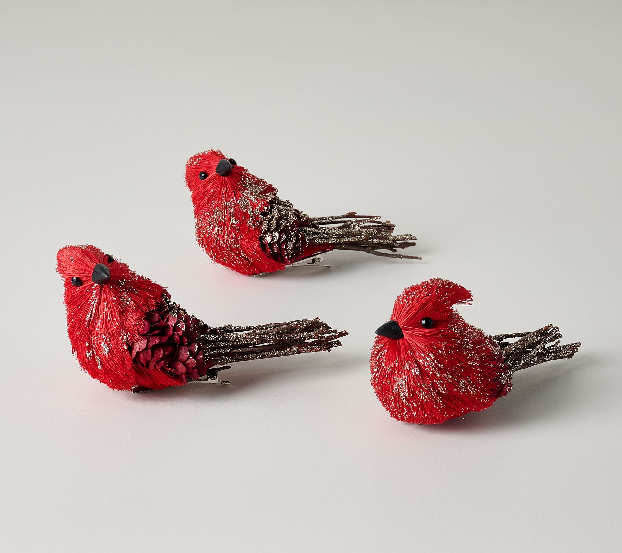 Jane x Home Reflections Set of 3 Cardinal Tree Clips