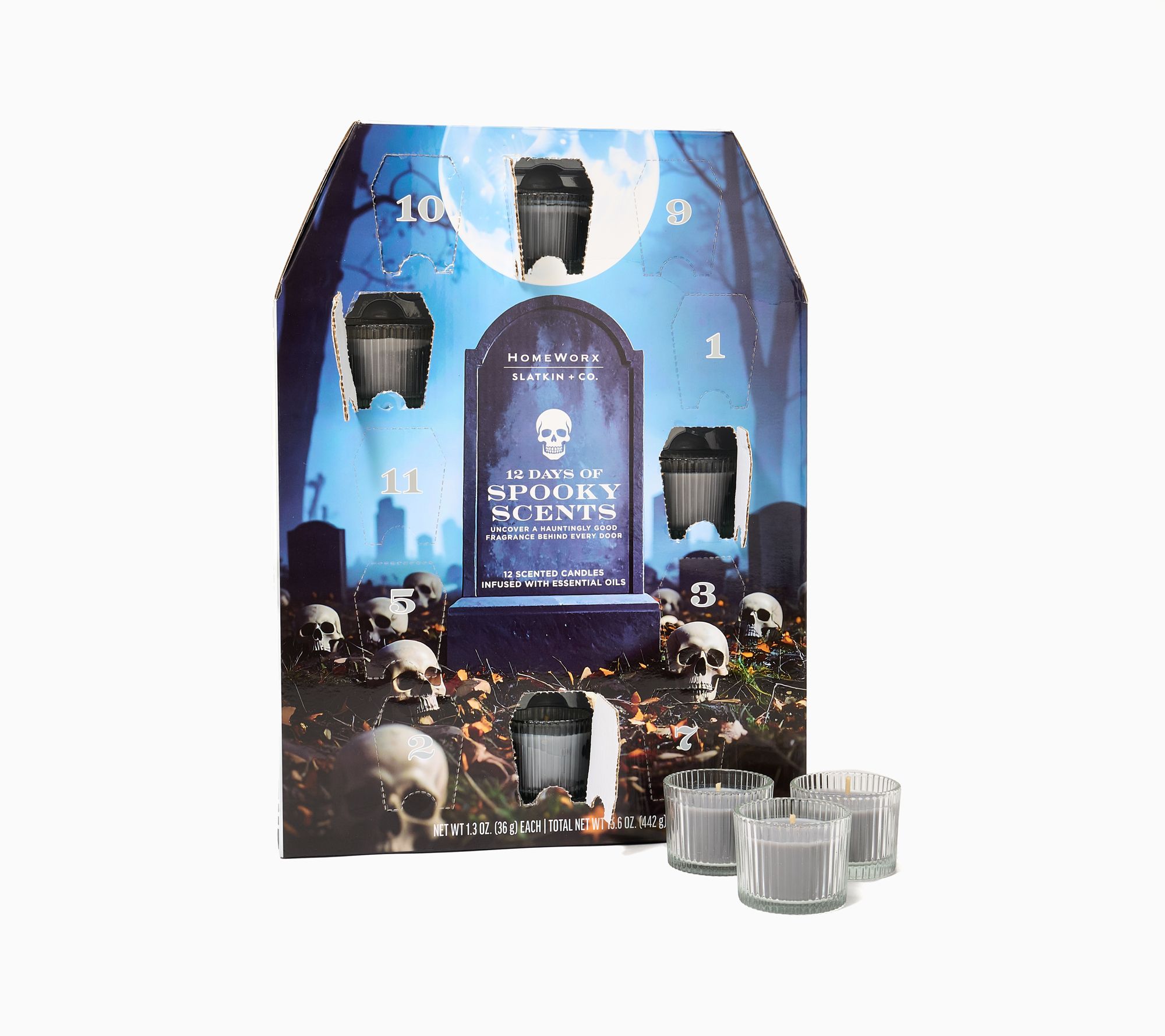 HomeWorx by Slatkin + Co. 12 Days of Spooky Scents Calendar
