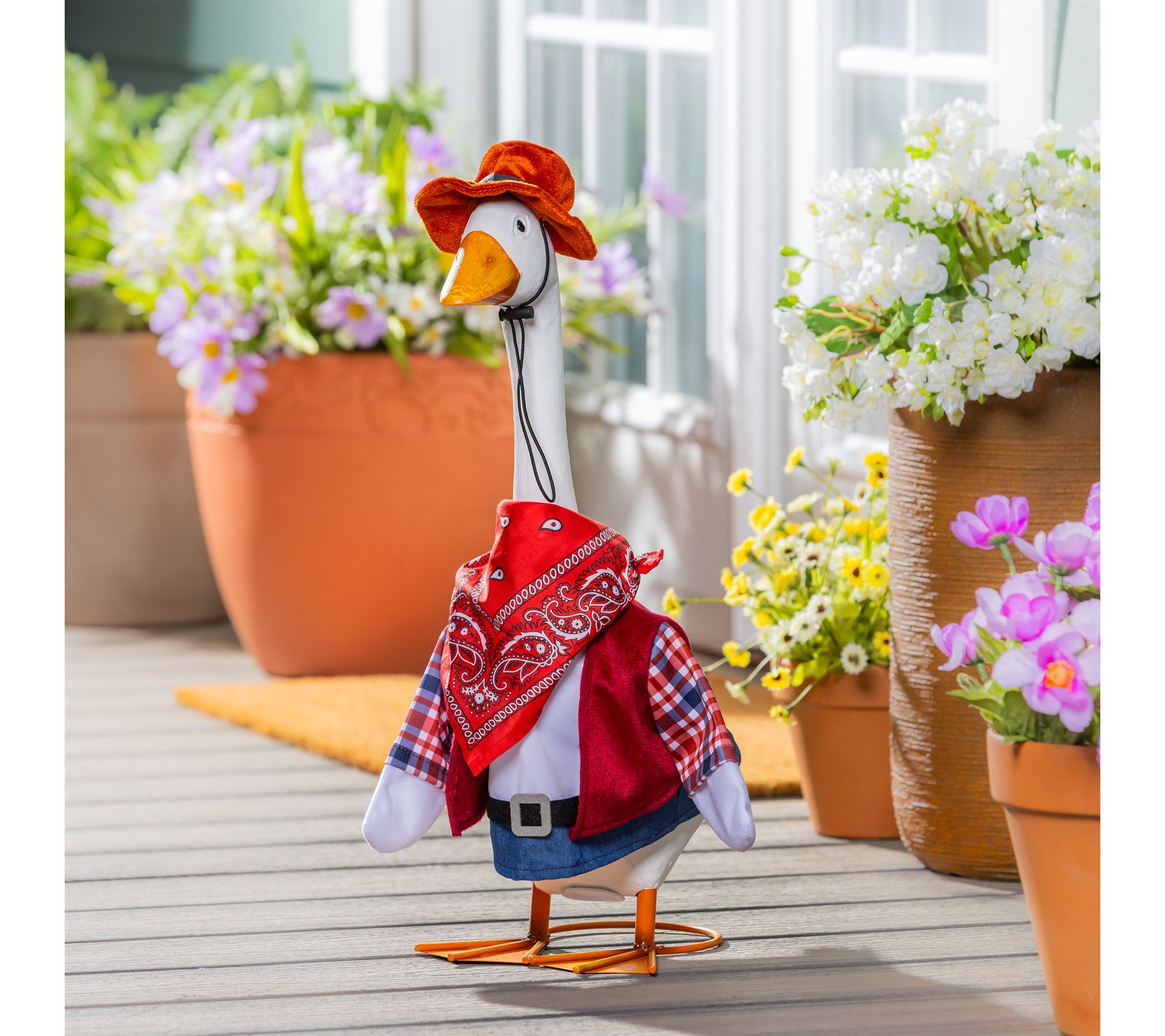 Evergreen Giddy the Porch Goose Outfit