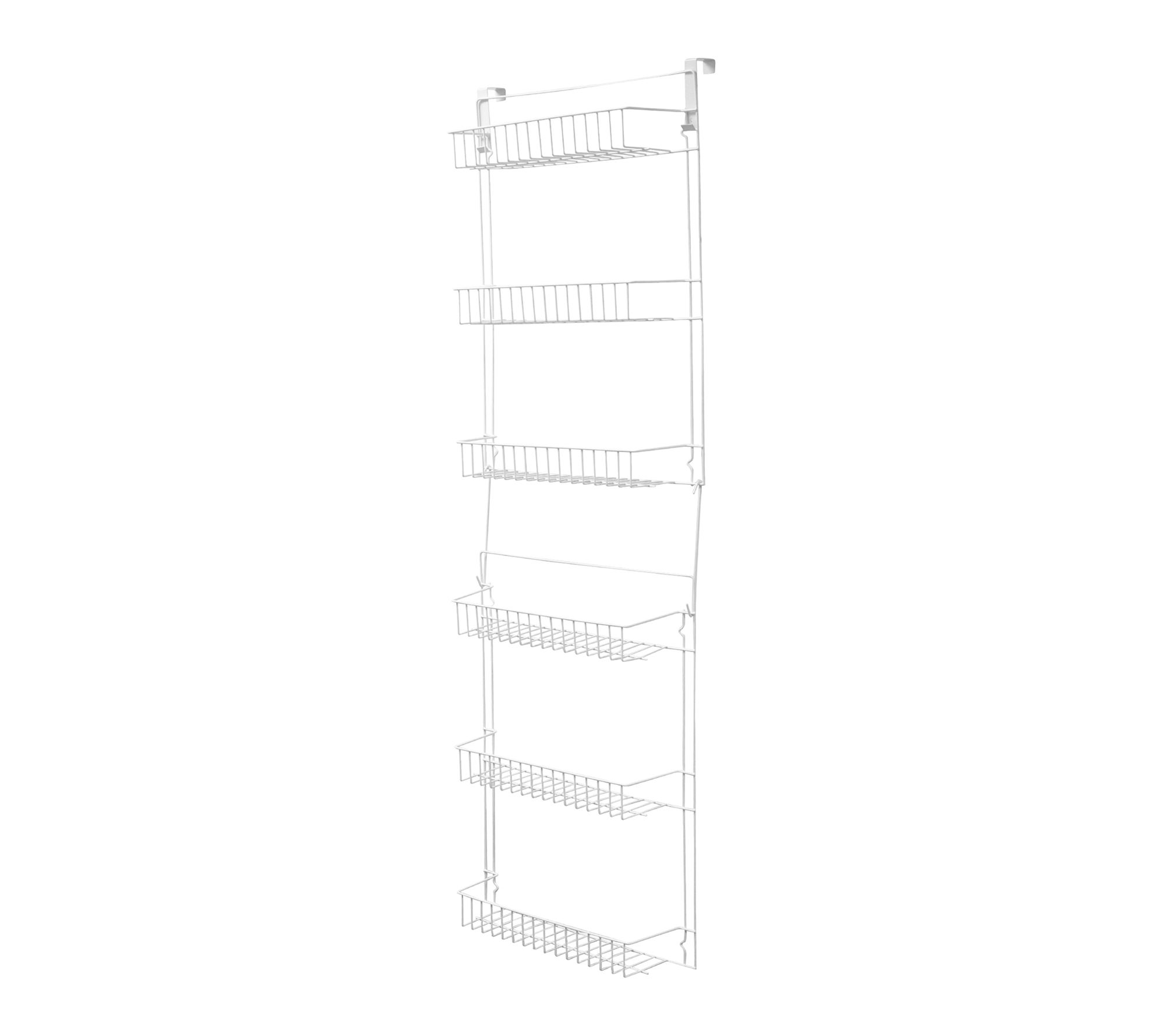 Lavish Home Over the Door Organizer 6-Tier Adjustable Shelves