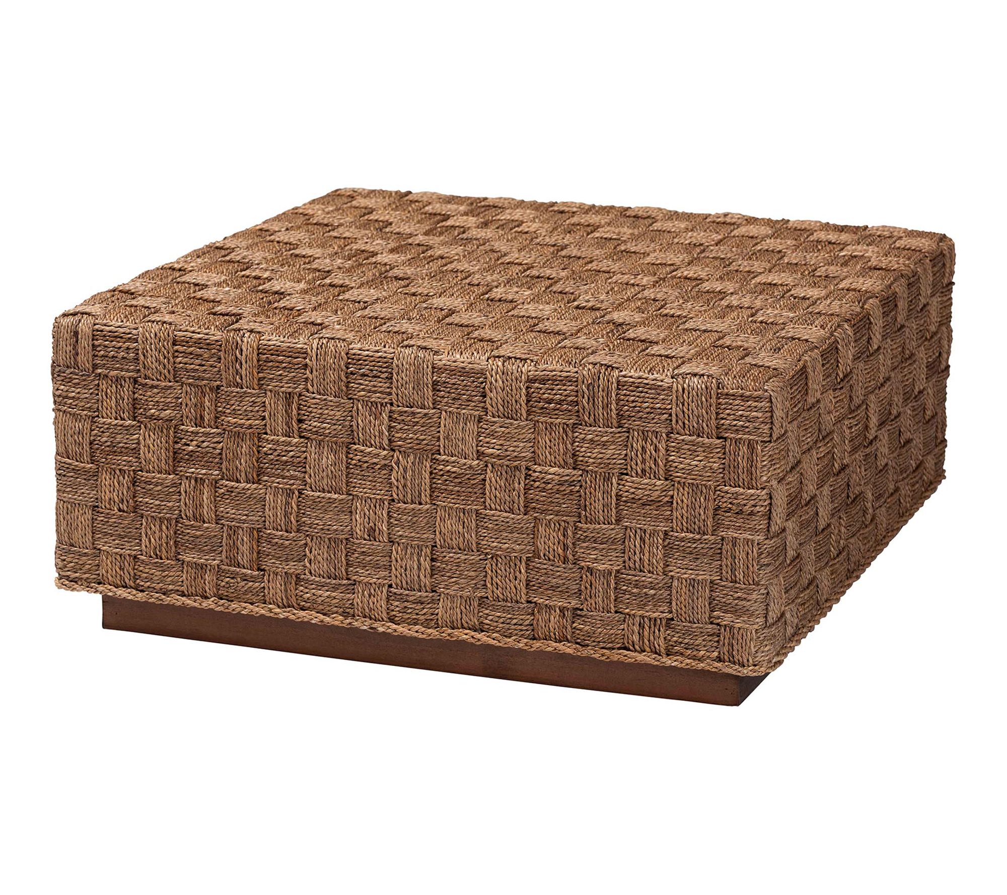 bali & pari Karina Natural Seagrass Coffee Table