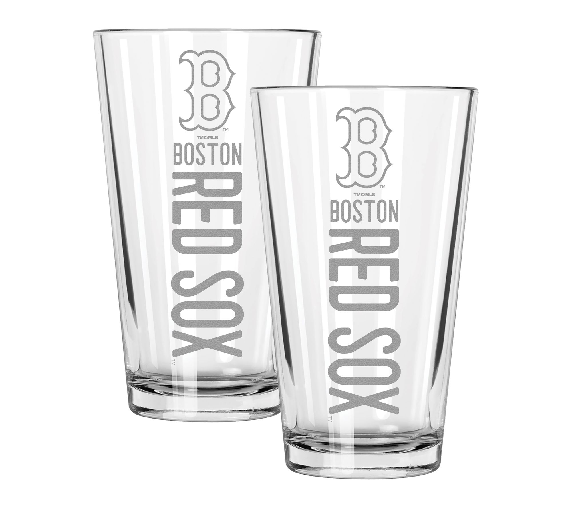 Memory Company MLB 2 Pack 16 oz Pint Glass