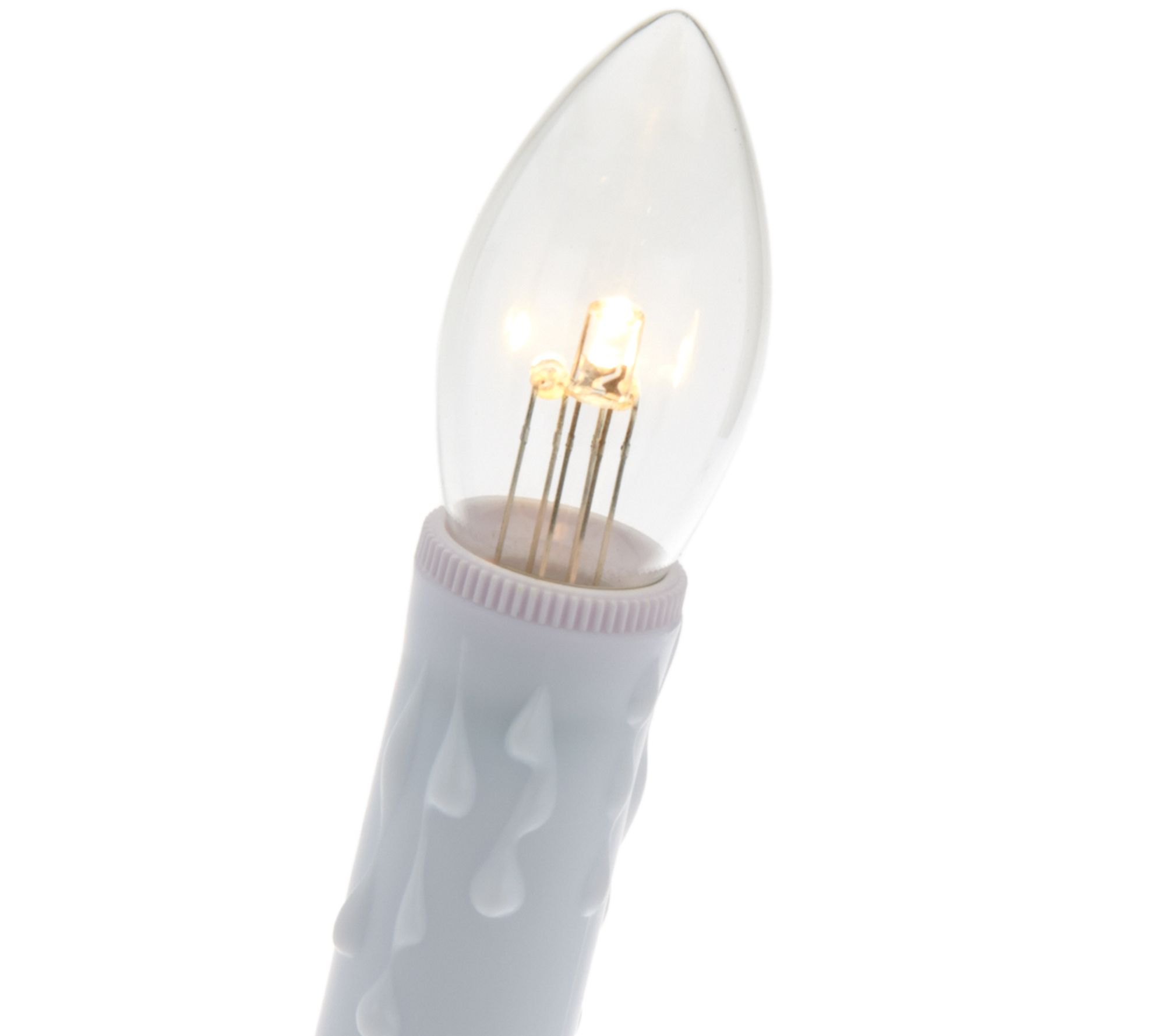 Bethlehem Lights S/4 Battery Op. Window Candles With Timers