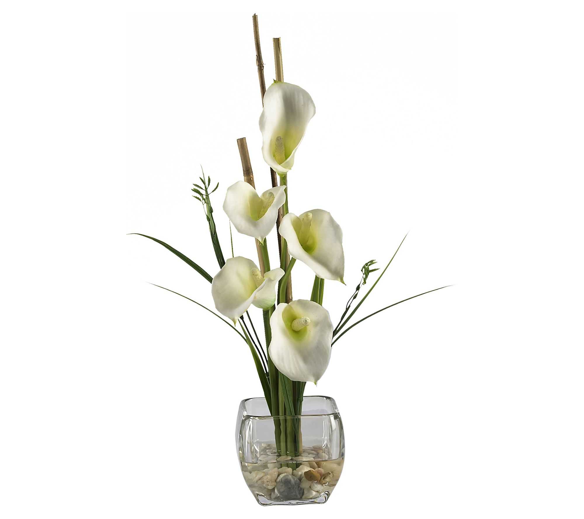 Nearly Natural Calla Lilly Liquid Illusion