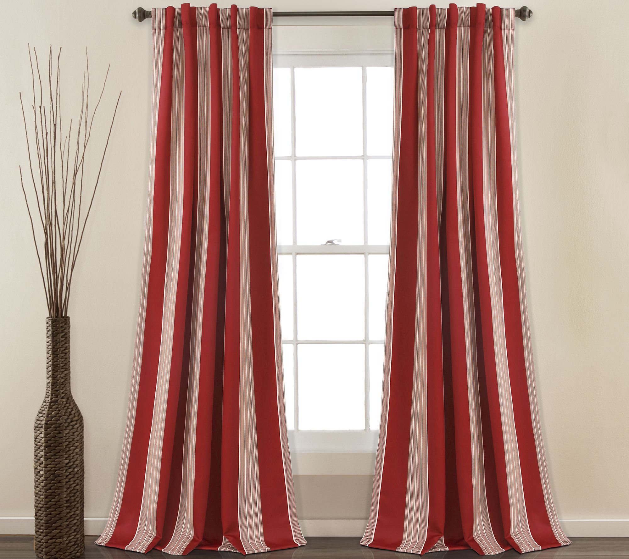 Julia Set of 2 Room Darkening Window Panels bysh Decor
