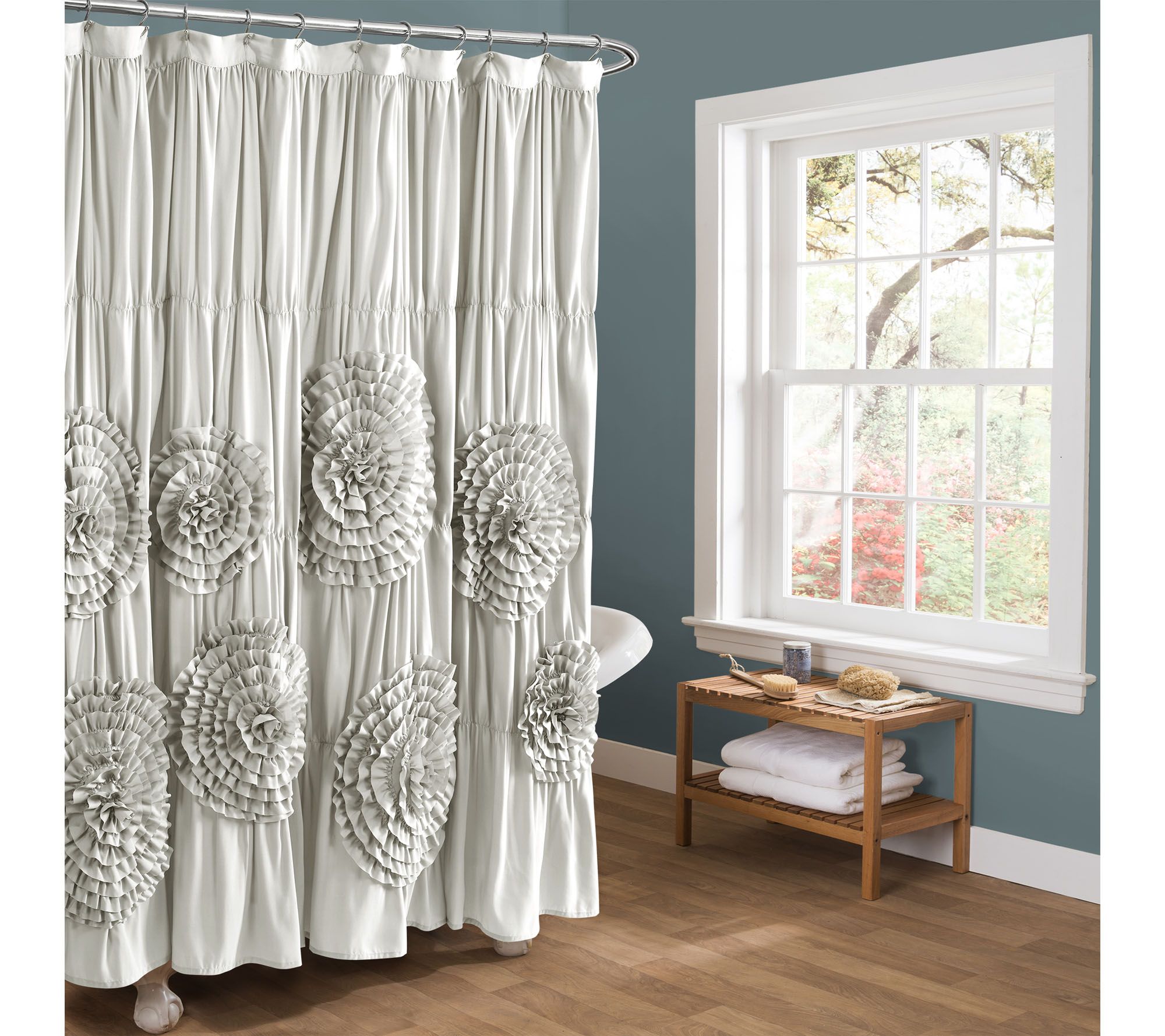 Serena 72" x 72" Shower Curtain by Lush Decor