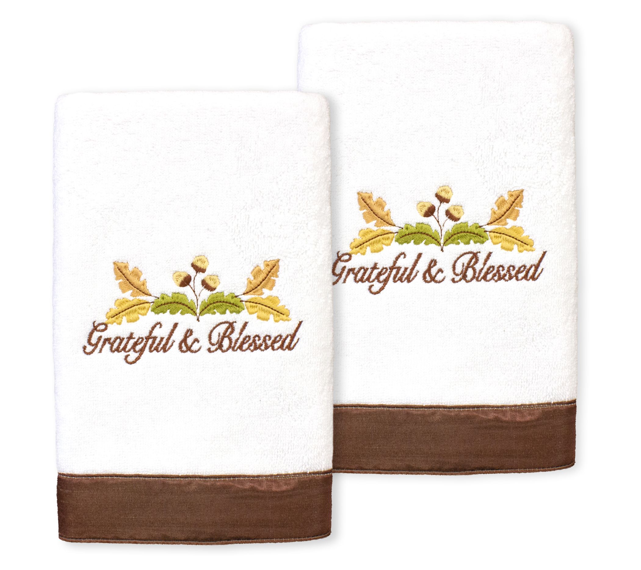 Linum Home Textiles BLESSED - Embroidered Luxury 100% Turkish