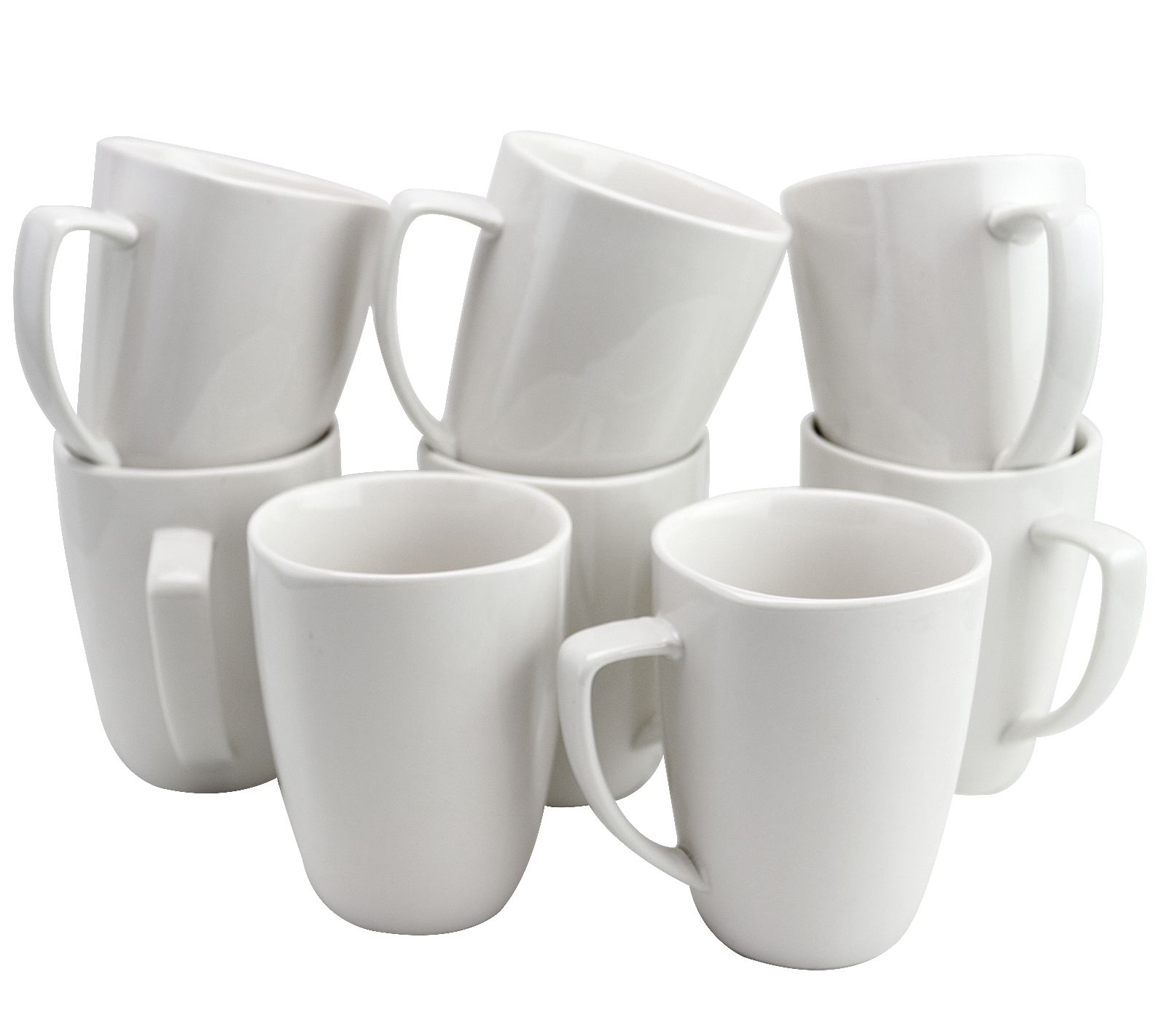 Joyjolt Stoiva Double Walled Coffee Mugs-set Of 4 Stackable Large