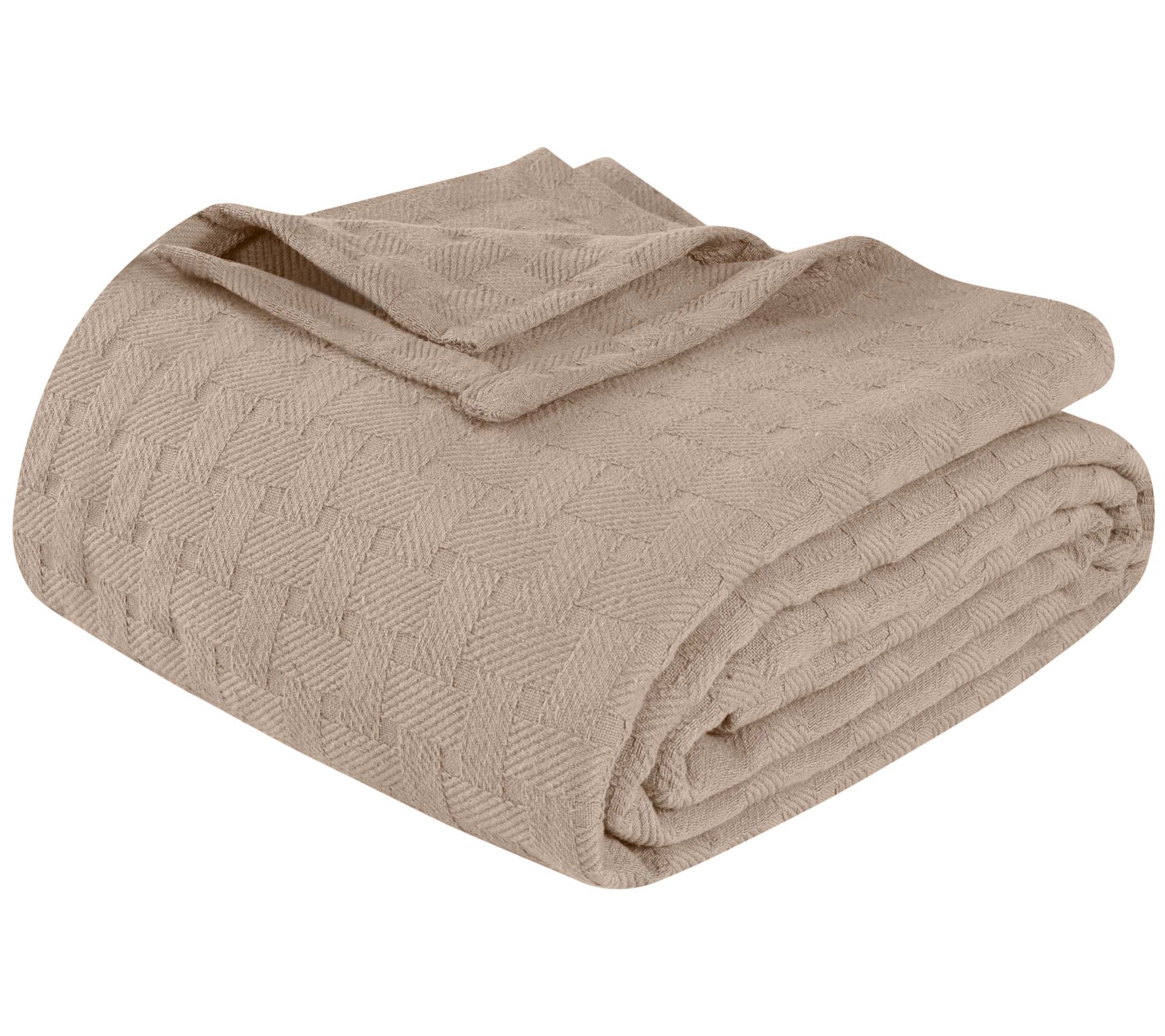 Superior Cotton All-Season Plush Twin Blanket