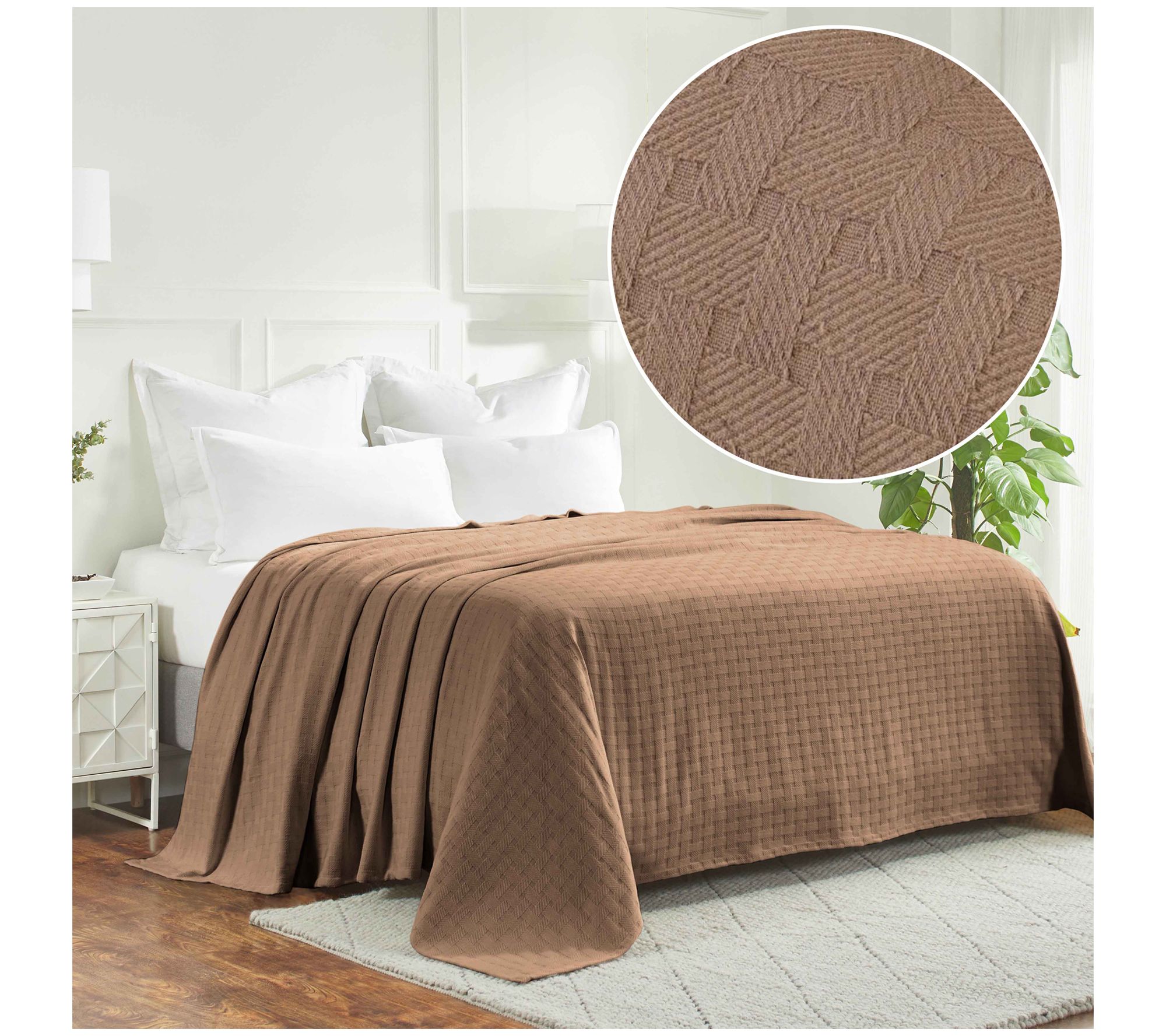 Superior Cotton All-Season Plush Twin Blanket