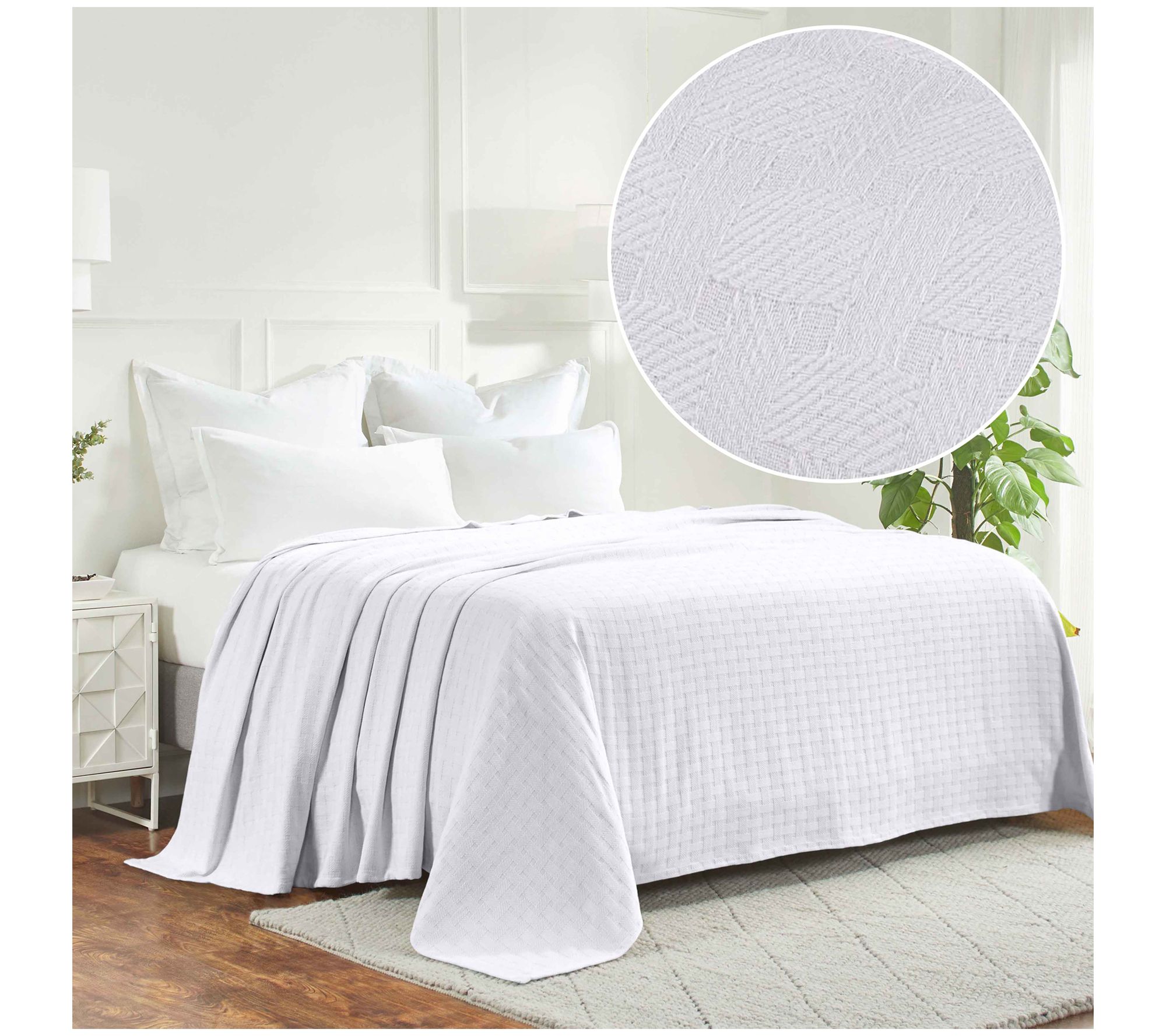Superior Cotton All-Season Plush Twin Blanket