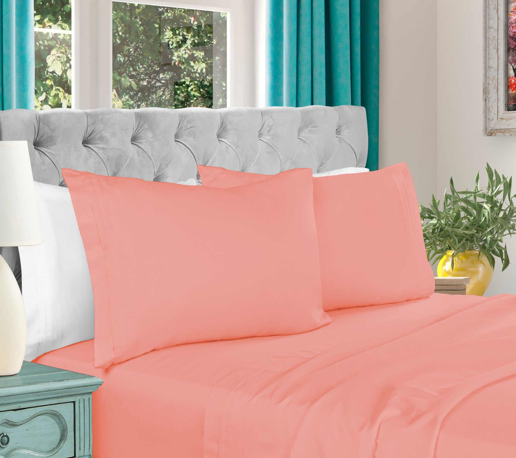 Superior 1000-TC Egyptian Cotton 4-Piece Sheett Full