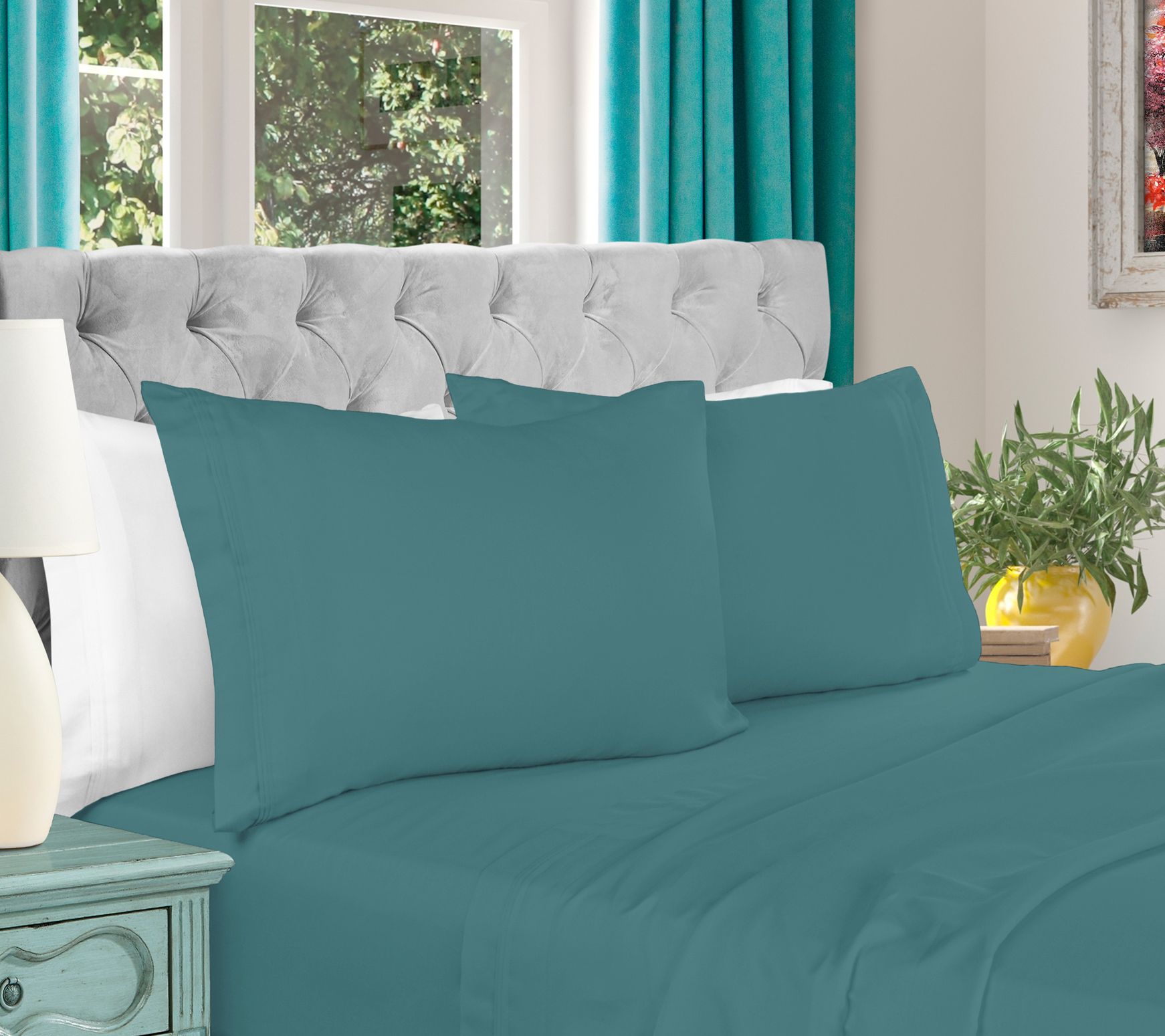 Superior 1000-TC Egyptian Cotton 4-Piece Sheett Full