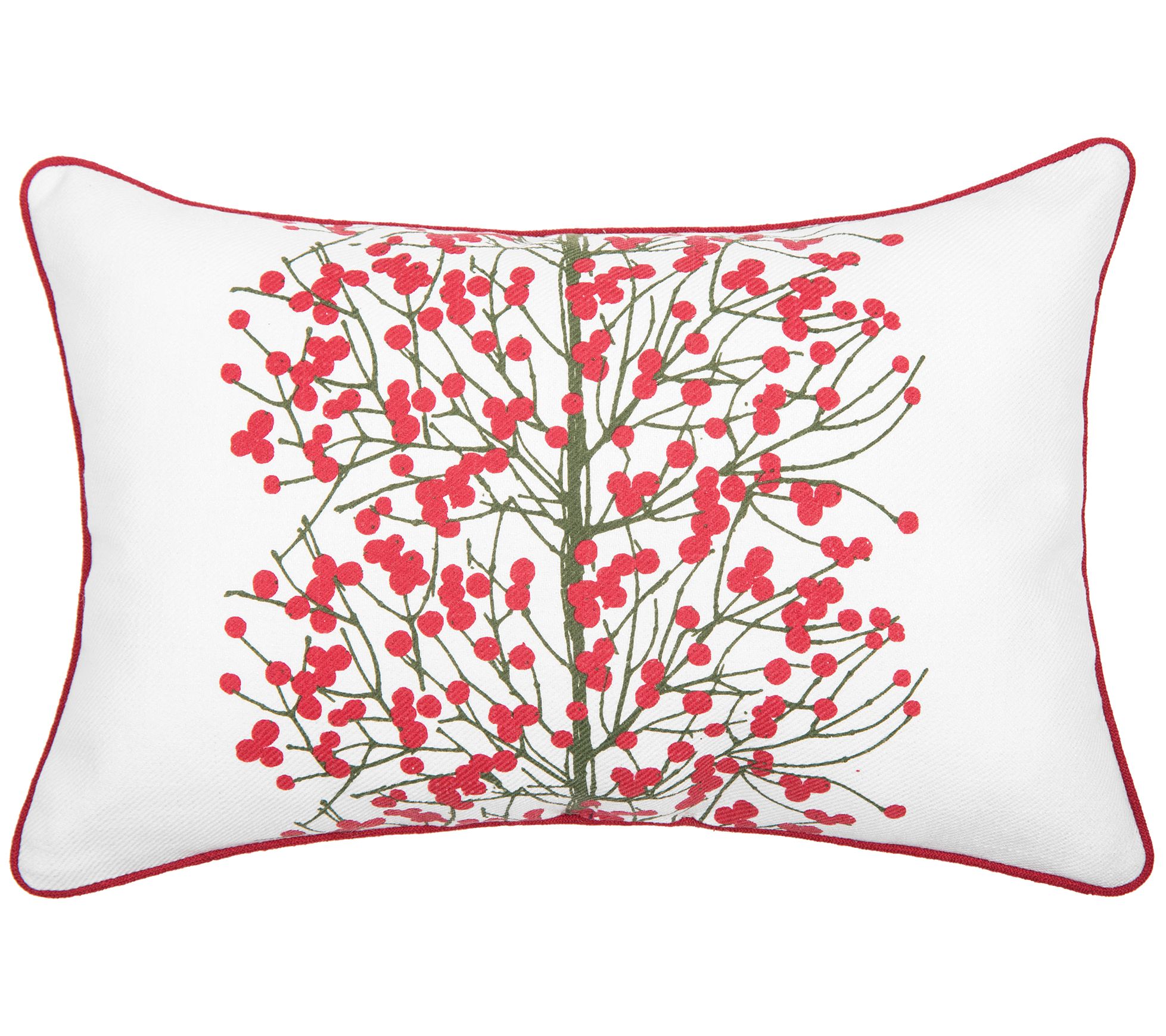 Snowy Trees Pillow by C&F Home