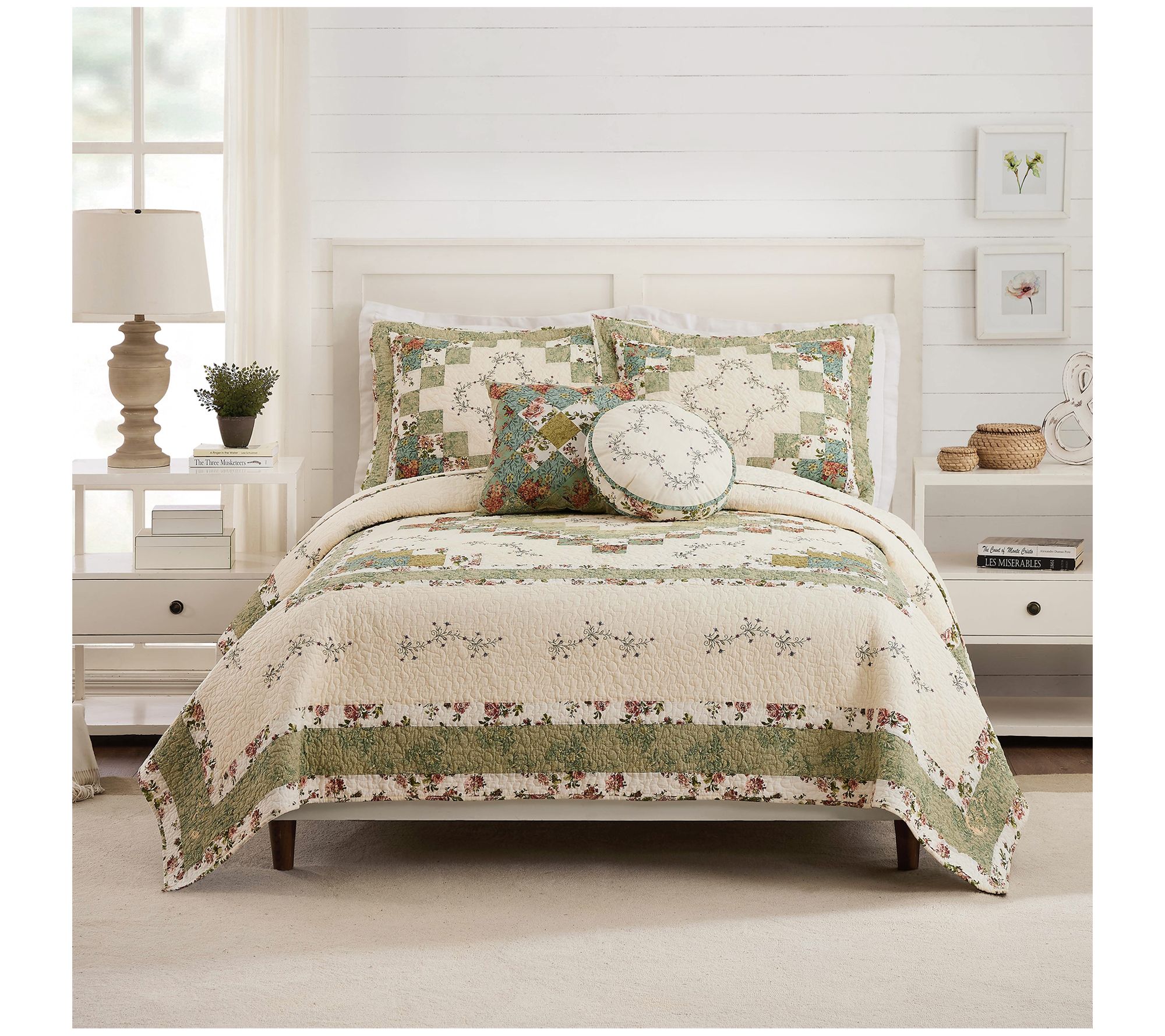 Modern Heirloom Olivia 3-Piece Full/Queen QuiltSet