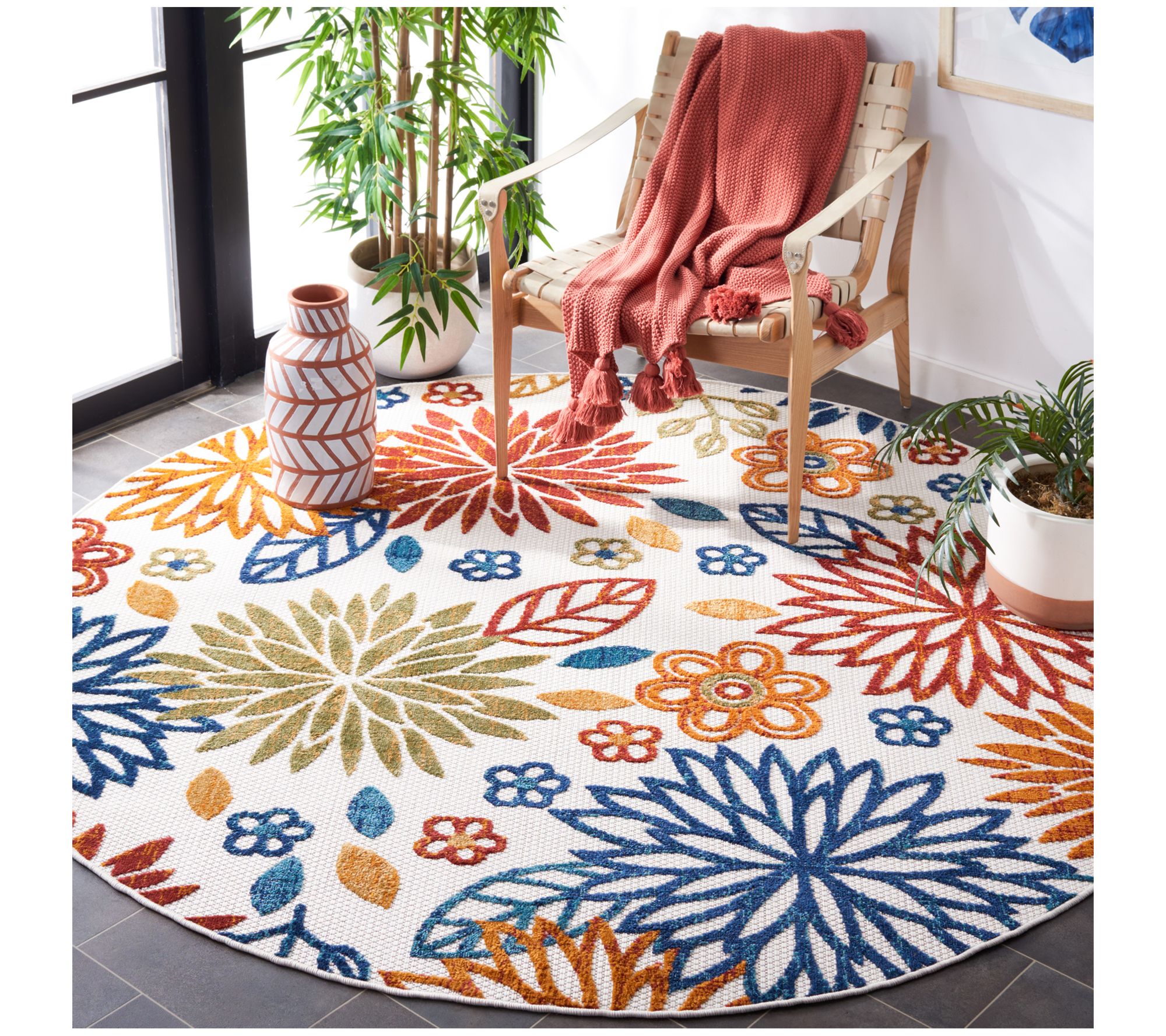 Safavieh Cabana 833 Series 4' x 4' Round