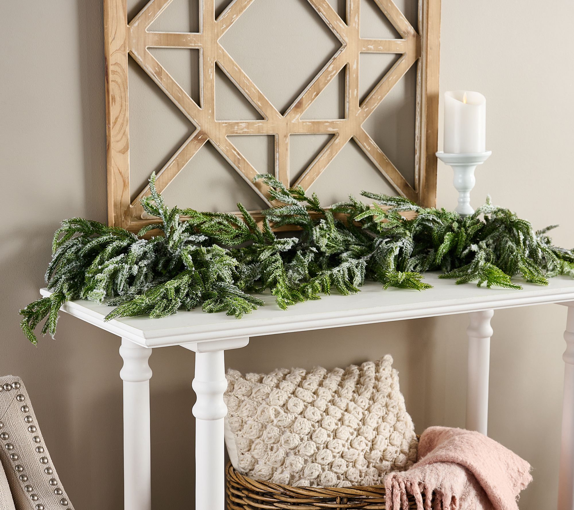 Natural Touch Norfolk Pine Garland