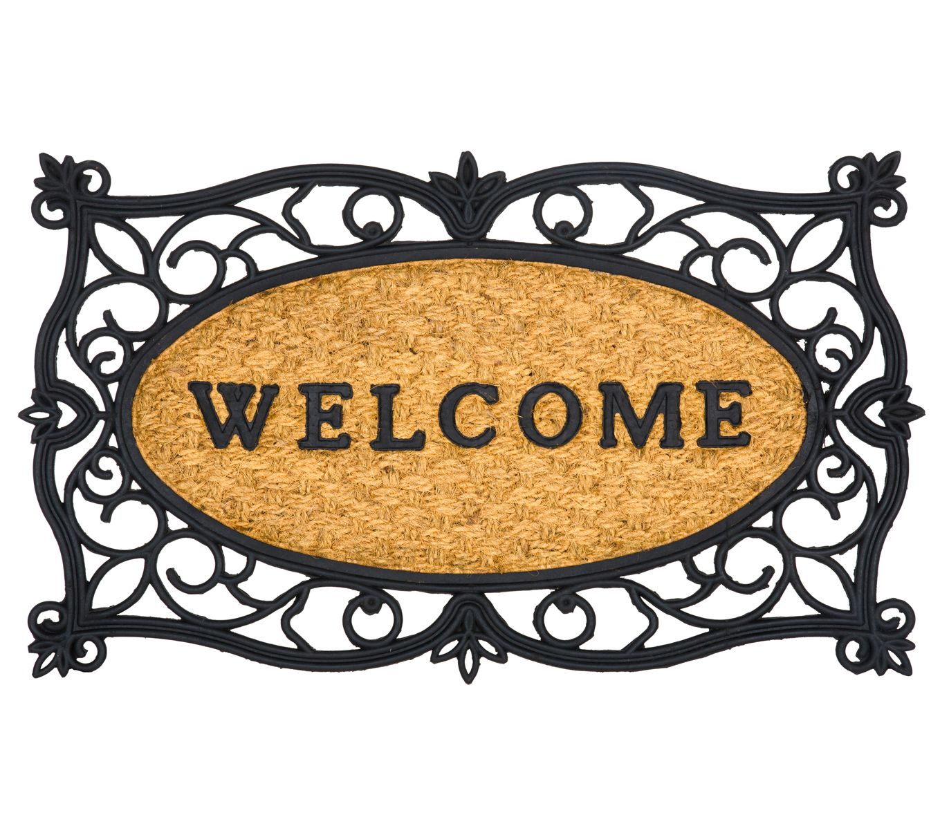 Evergreen Coir and Rubber Grate Mat