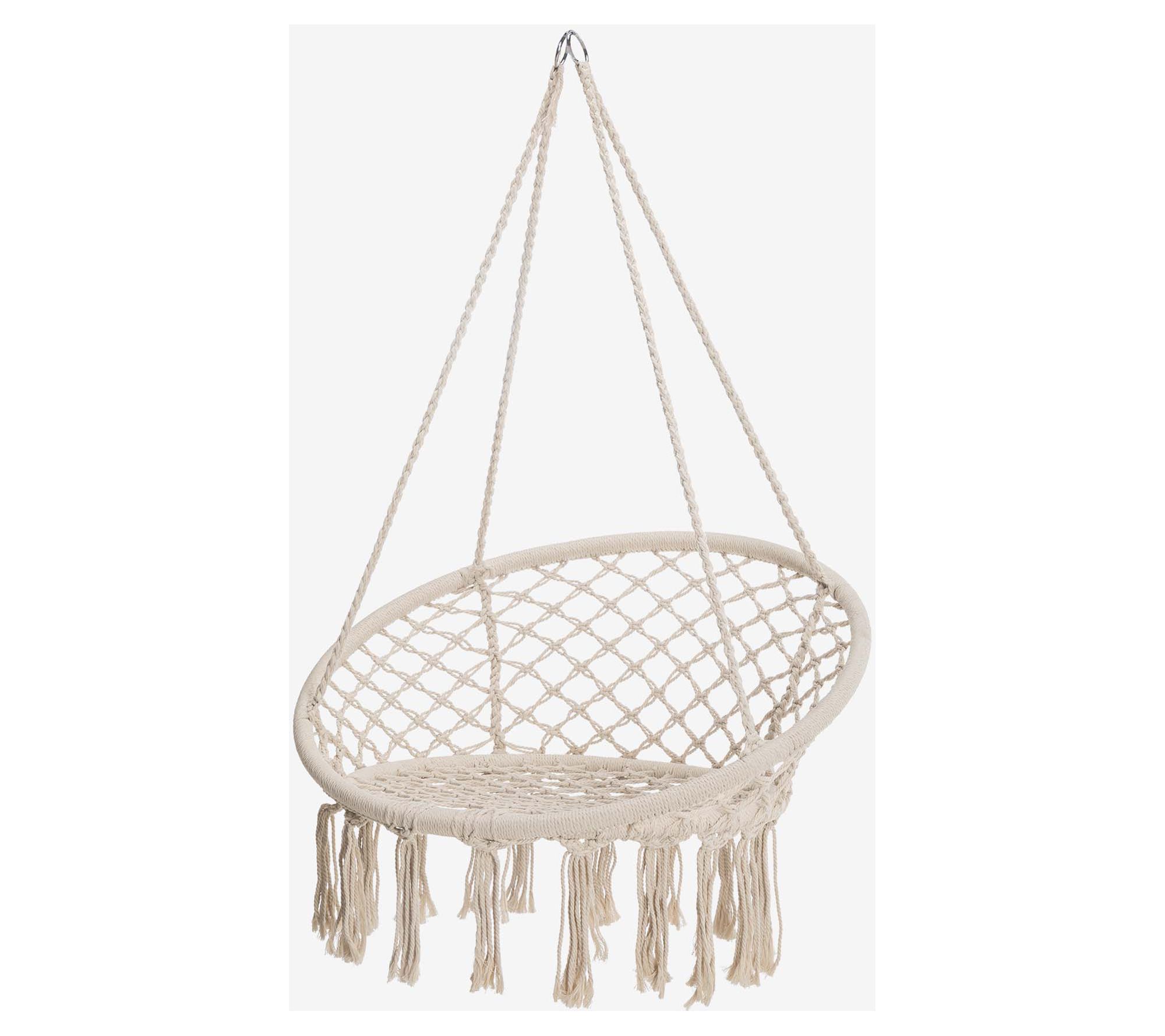 Castaway Living Cotton Macrame Swing