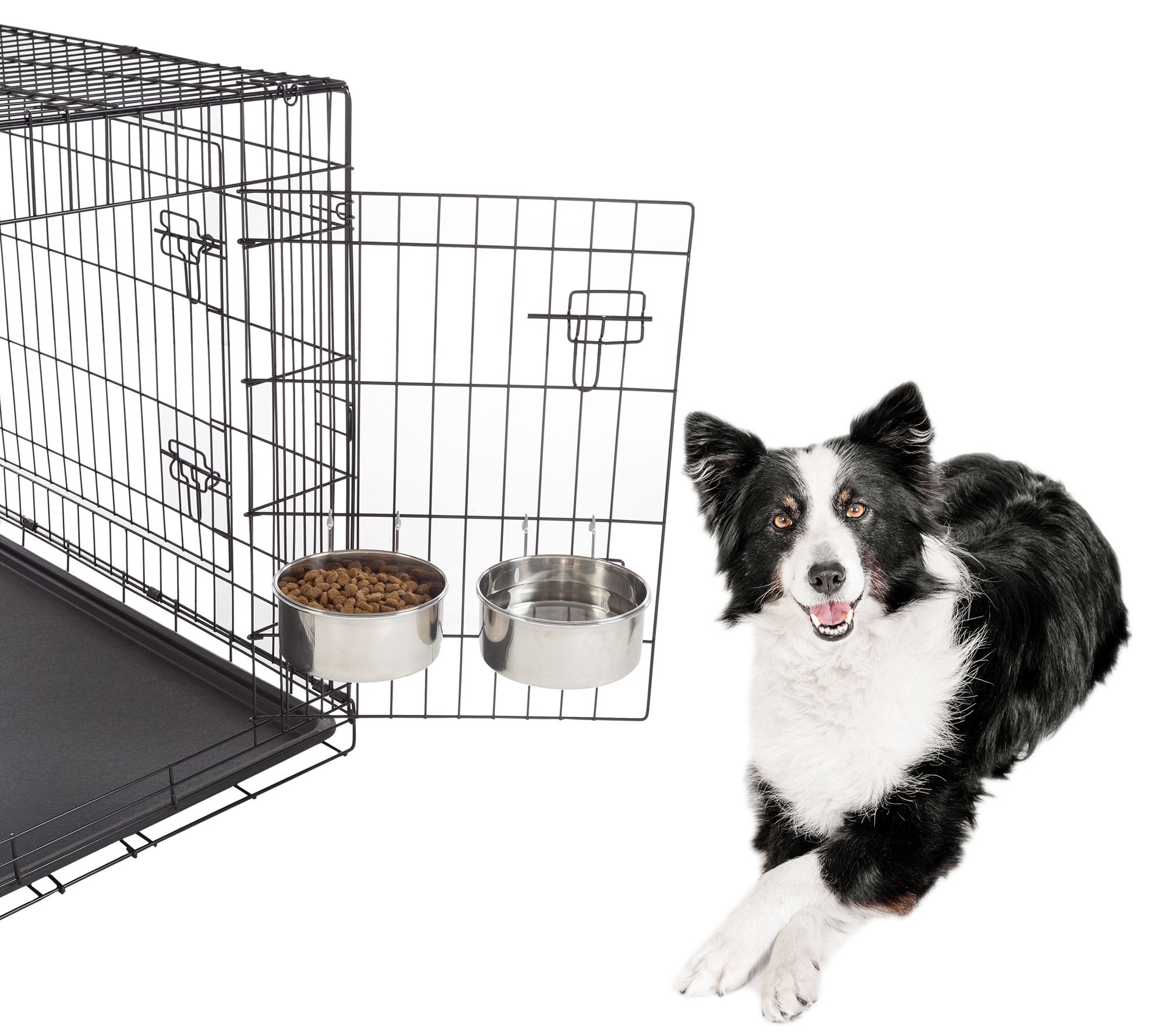 Petmaker Stainless-Steel Pet Bowl Set
