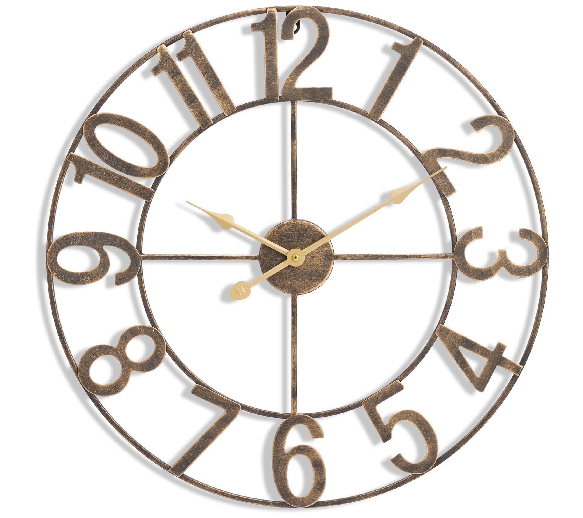 Sorbus Large 24 Inch Wall Clock, Battery Operated