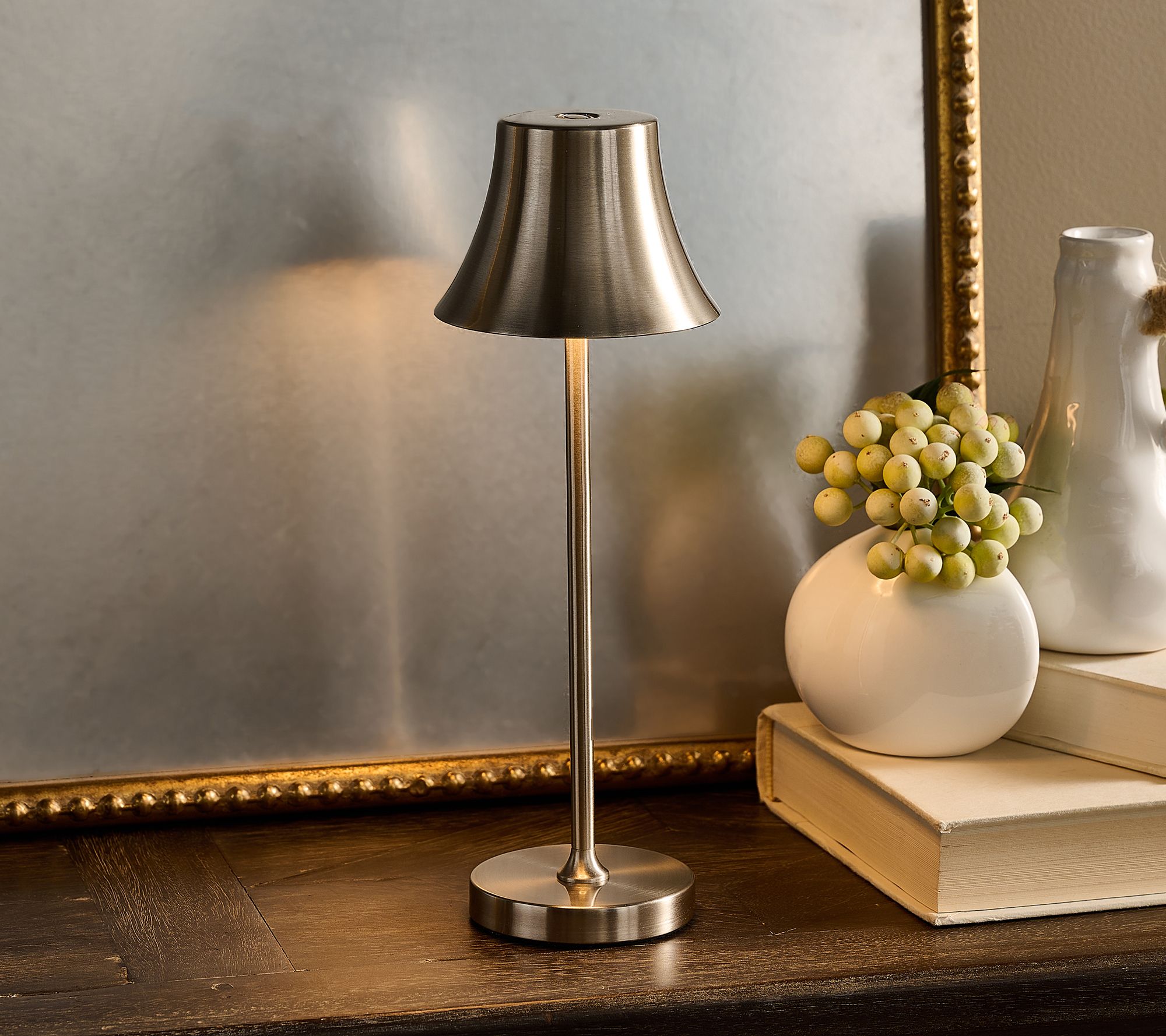 "As Is" 10" Everywhere Stouch Table Lamp by Valerie