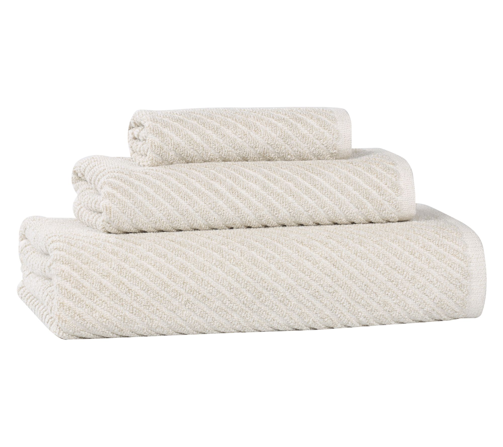 Superior Amelia Cotton Blend 3 Piece Towel Set