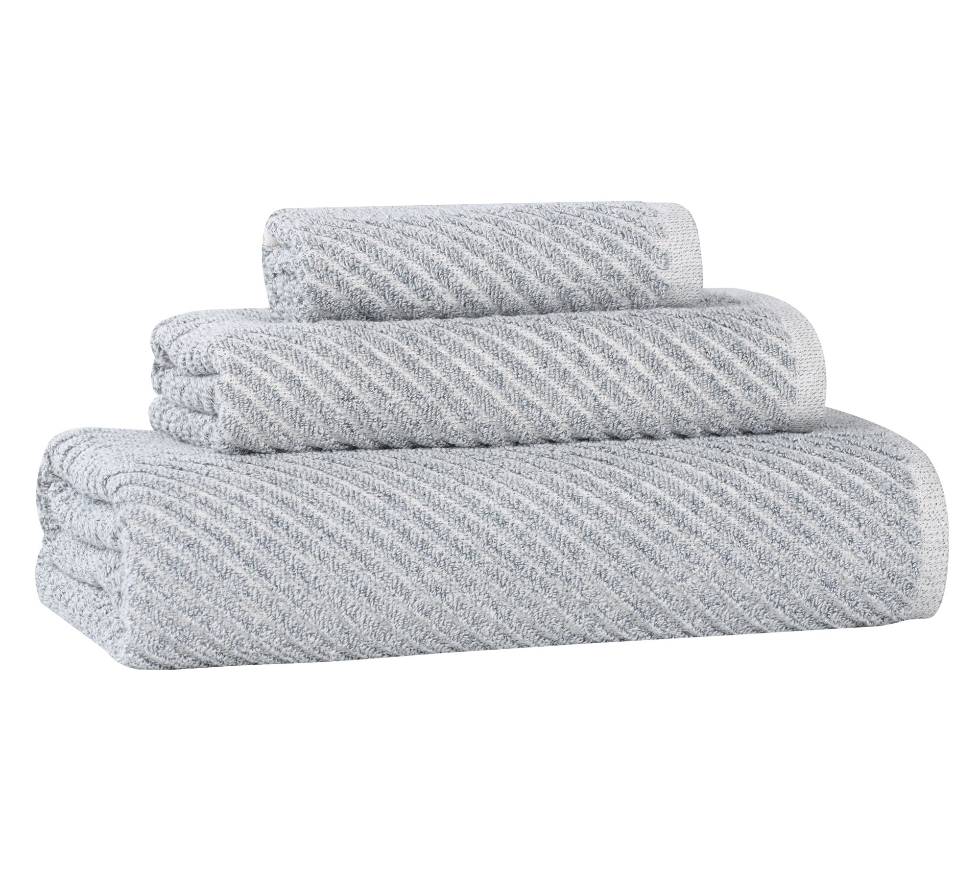 Superior Amelia Cotton Blend 3 Piece Towel Set