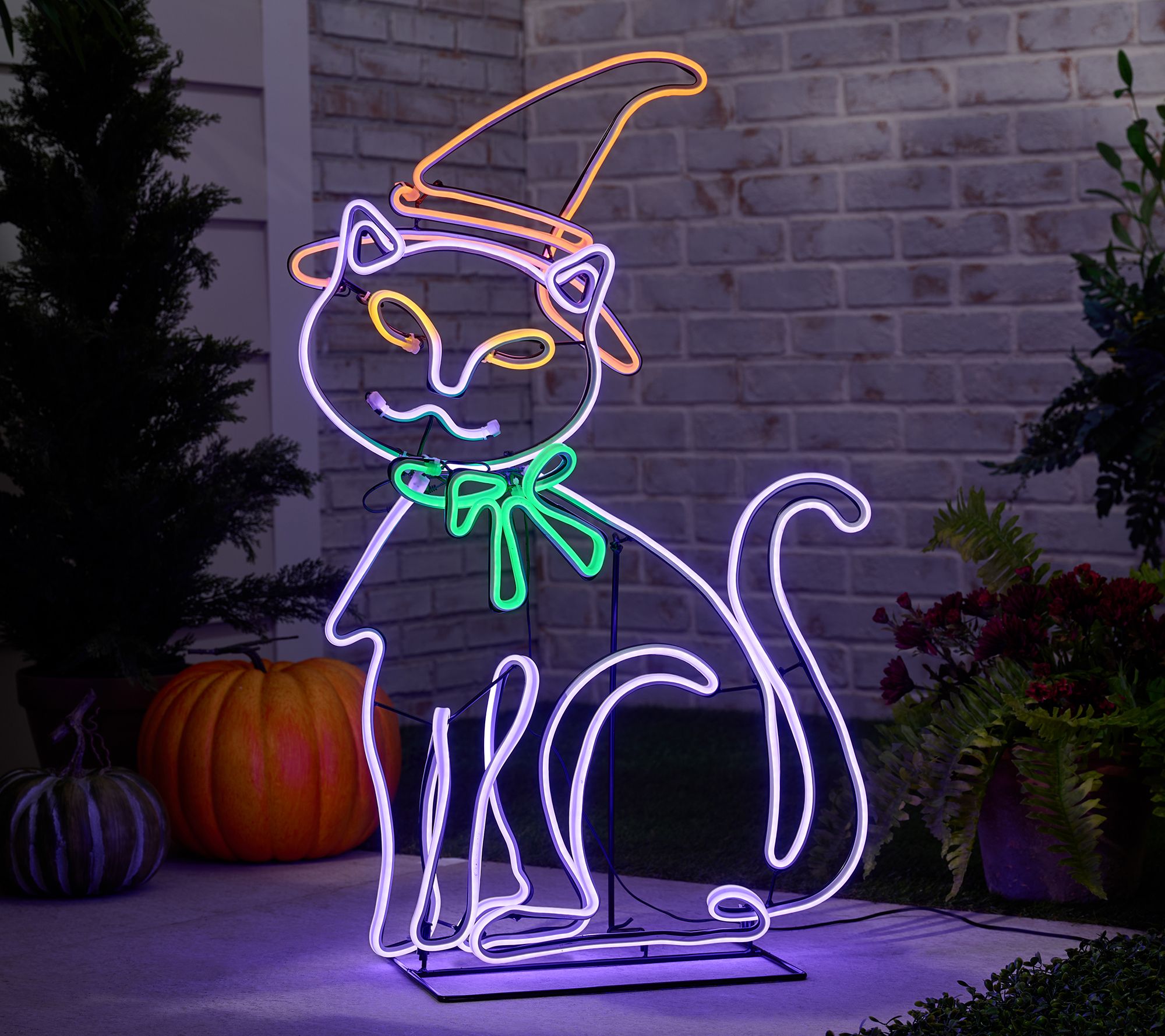 Hay & Harvest Oversized 3D Neon Outdoor Halloween Icons