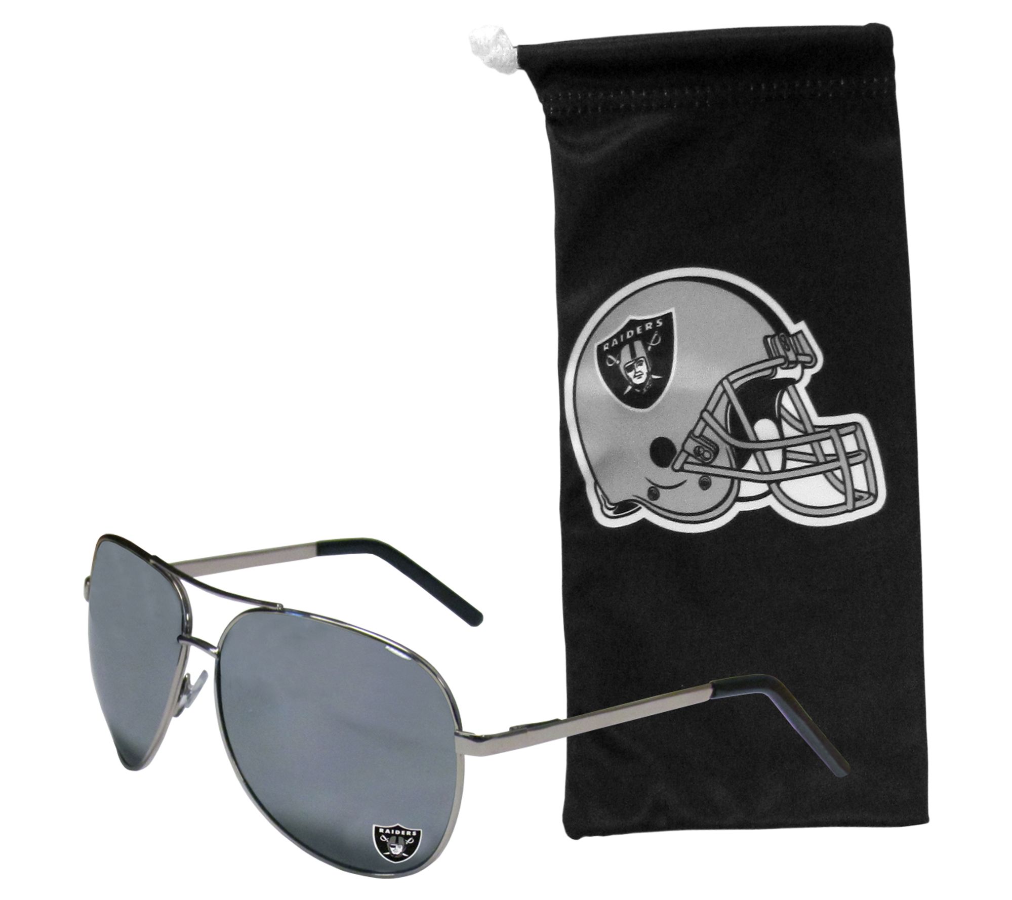Siskiyou Sports NFL Aviator Sunglass and Bag Set