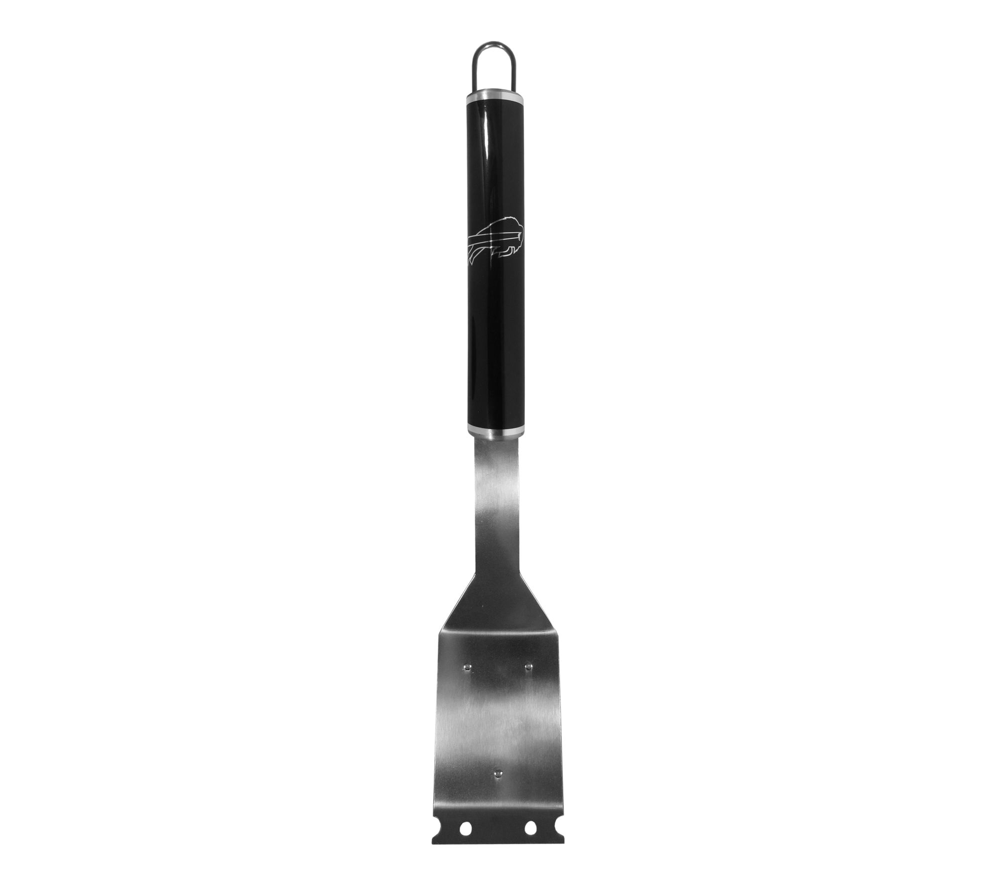 Siskiyou Sports NFL Grill Brush w/Scraper in Black