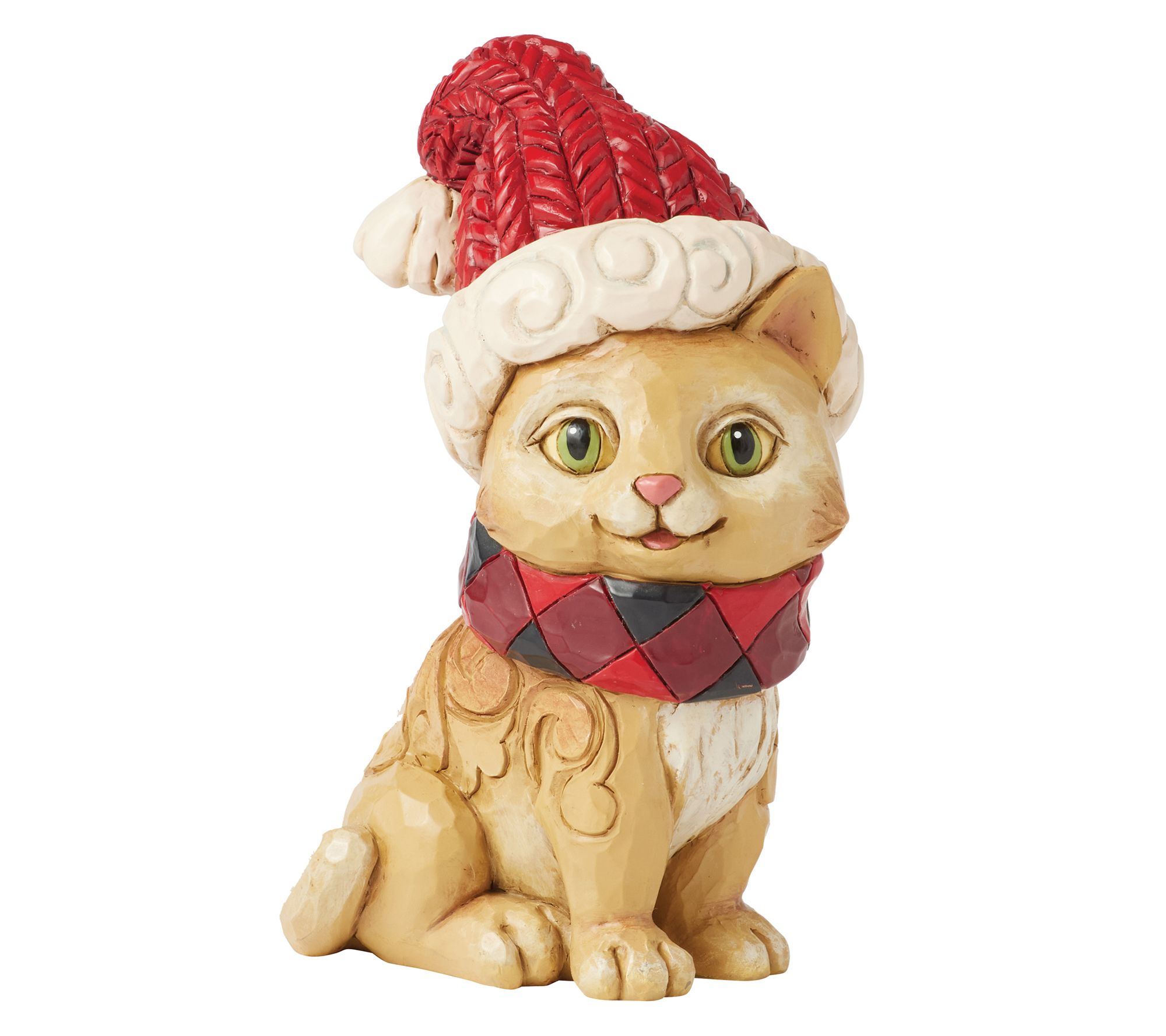 Jim Shore Highland Glen Cat Mini Figurine 4.1inH