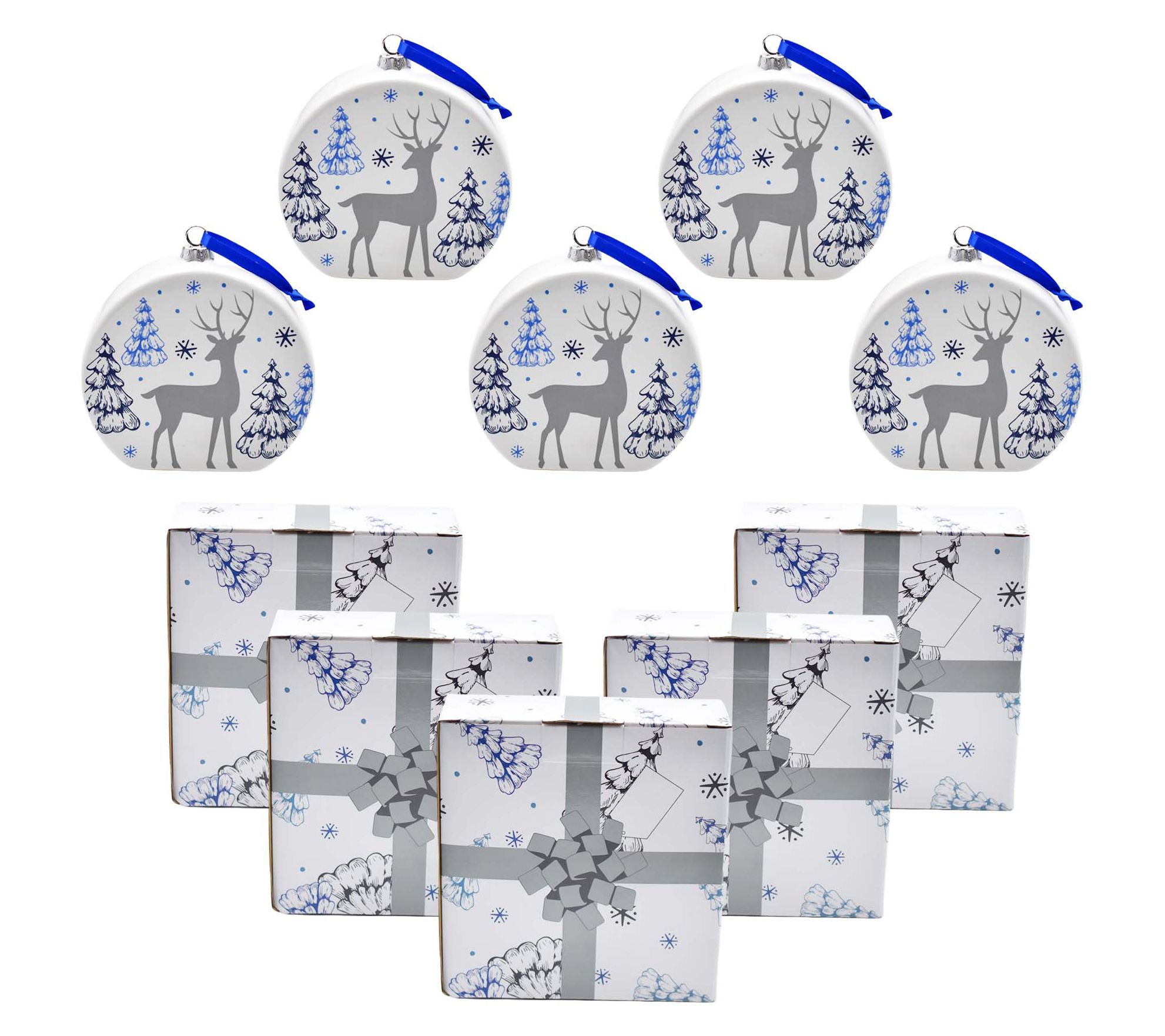 "As Is" Temp-tations Set of (5) Recipe Ornaments