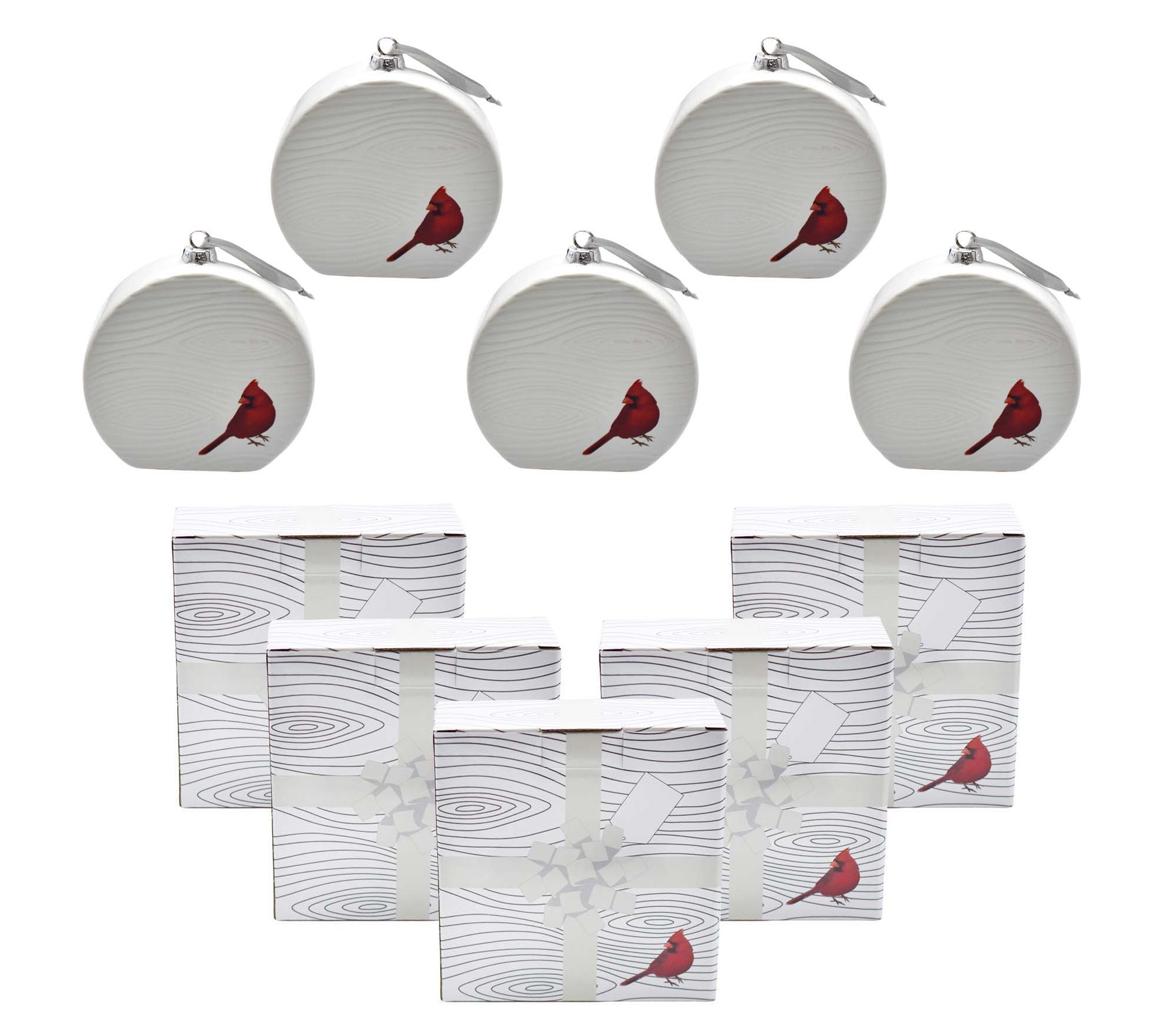 "As Is" Temp-tations Set of (5) Recipe Ornaments