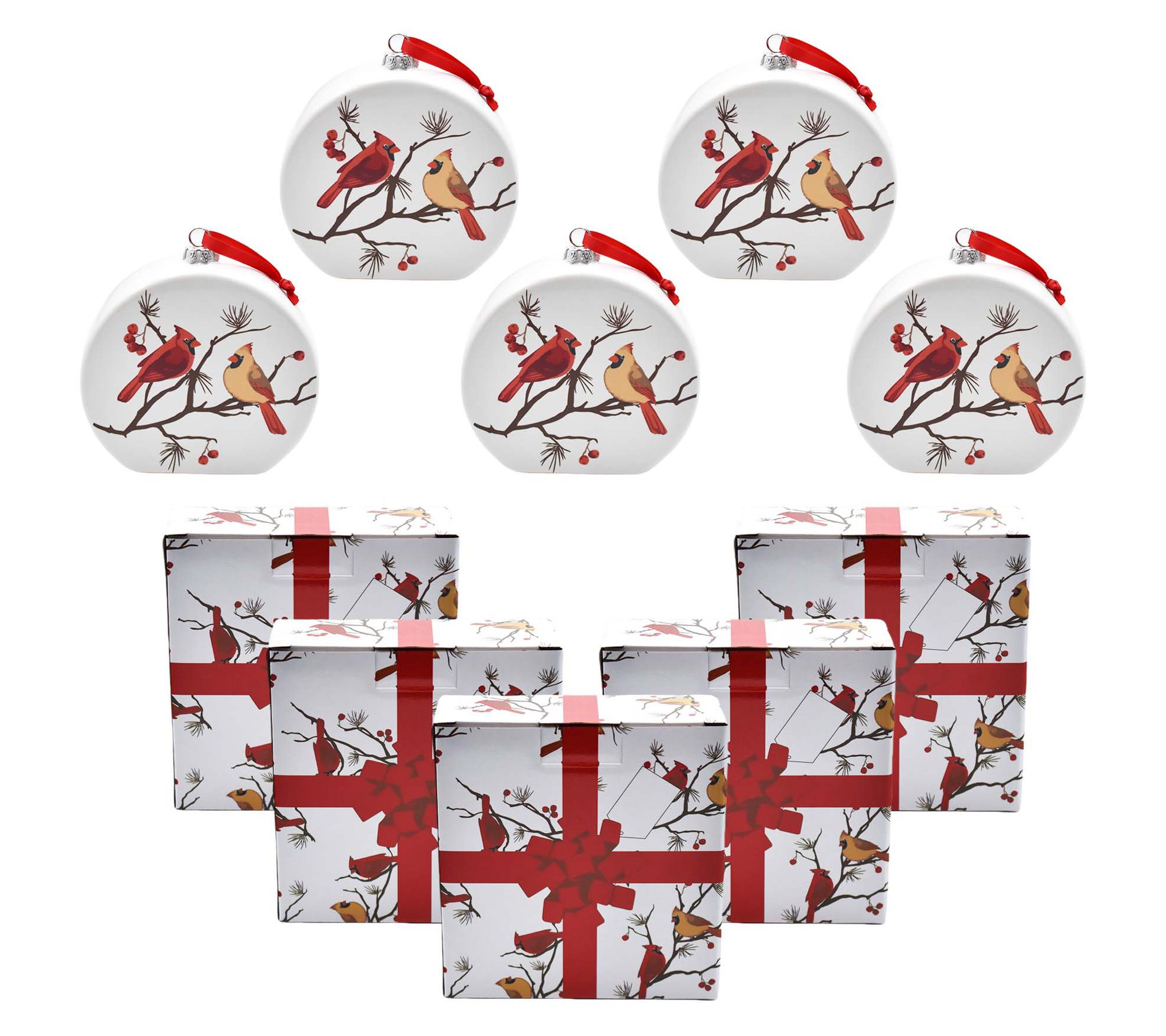 "As Is" Temp-tations Set of (5) Recipe Ornaments