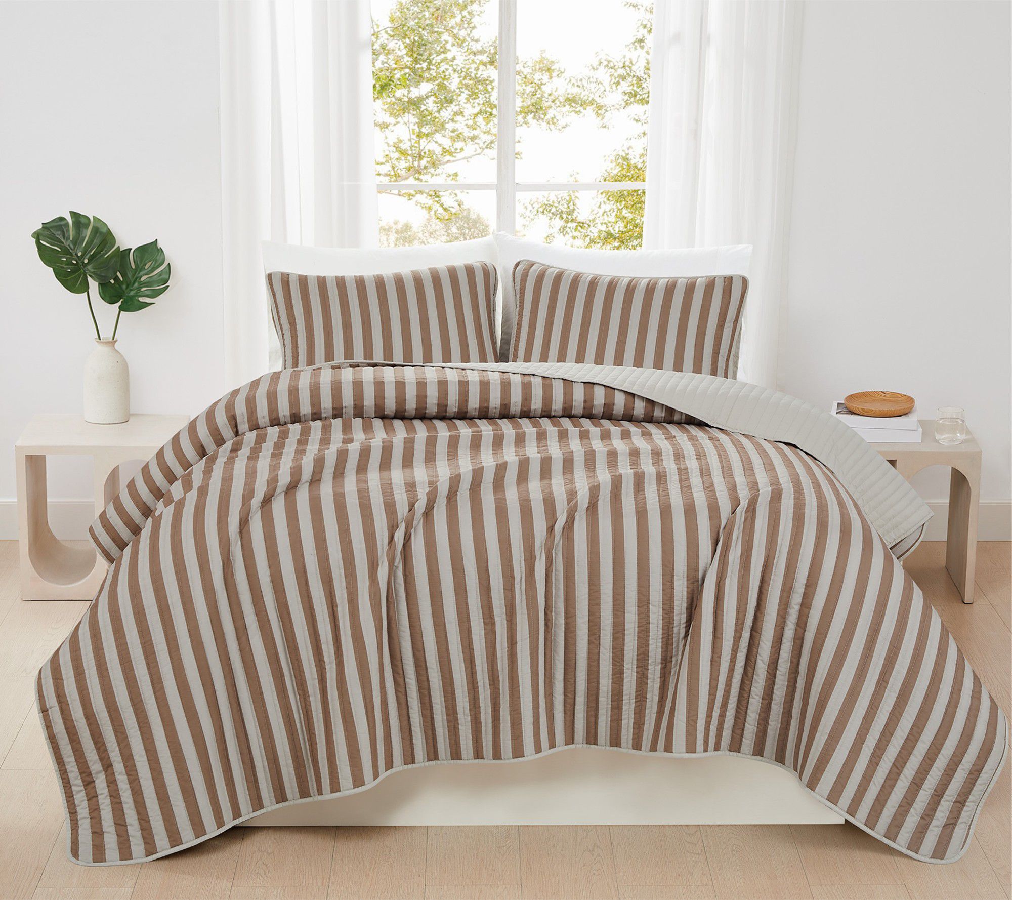 Truly Soft Weston Stripe 2 Piece Twin XL QuiltSet