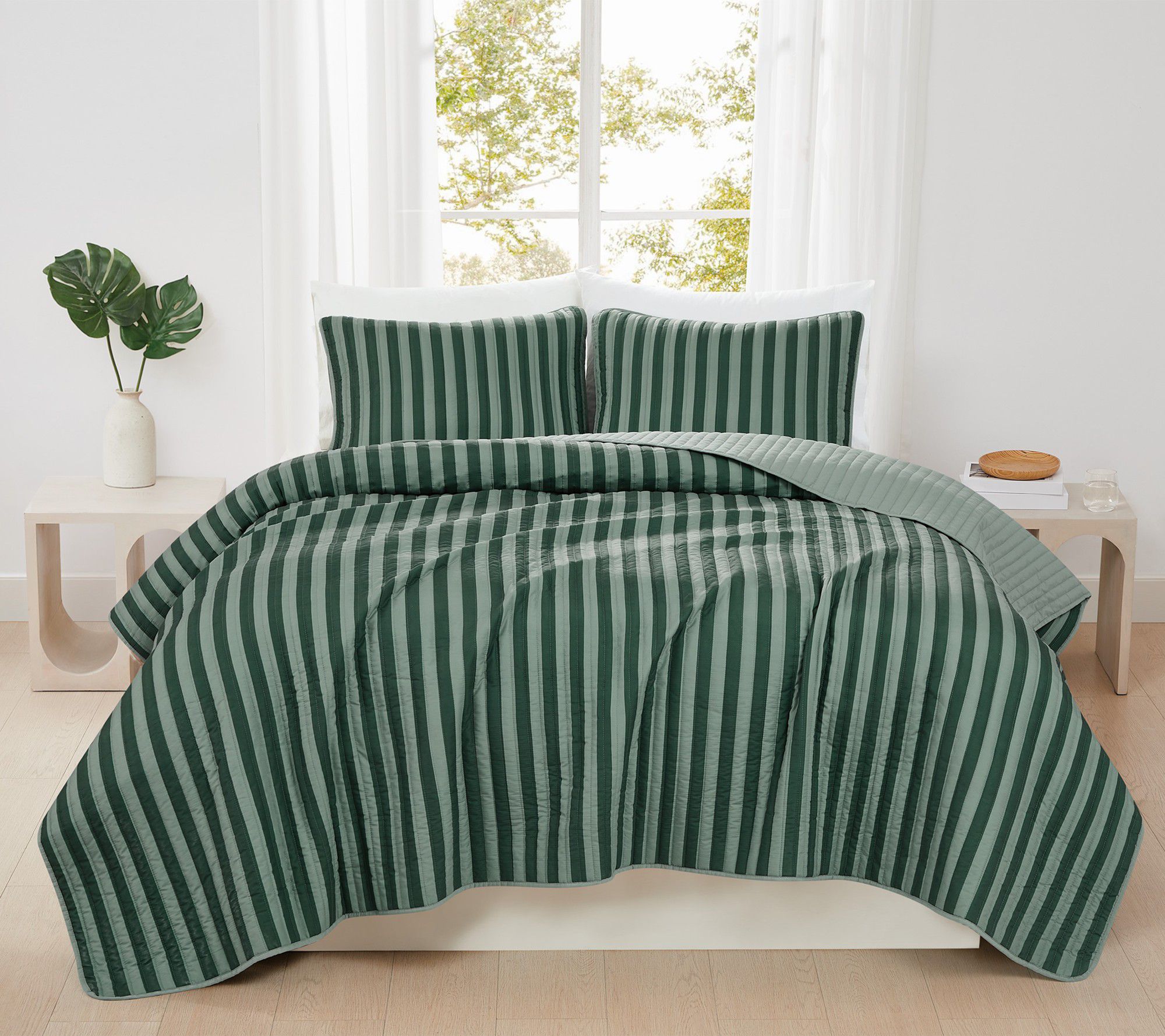 Truly Soft Weston Stripe 2 Piece Twin XL QuiltSet