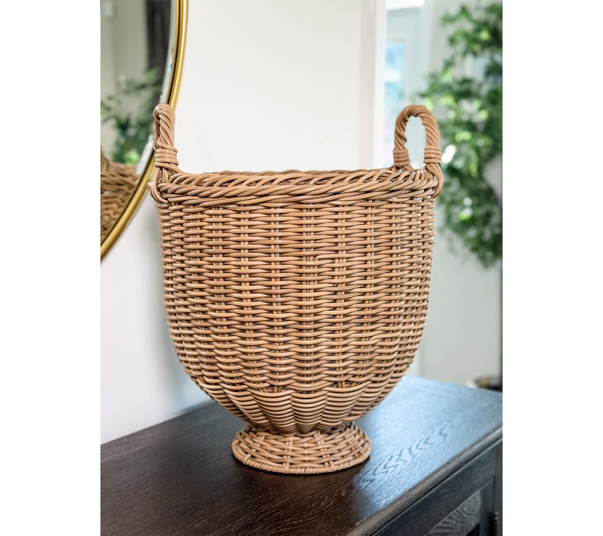"As Is" Simply Stunning 16" French Garden Tall Planter by Janine Graff