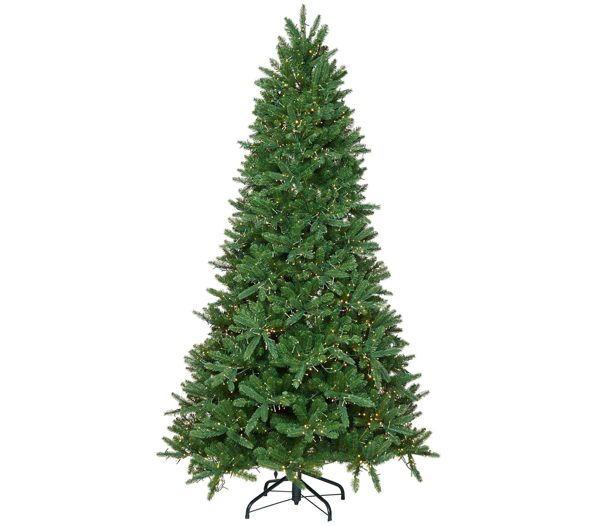 Santa's Best 7.5' Starry Light Microlight Tree w/Flip LEDs