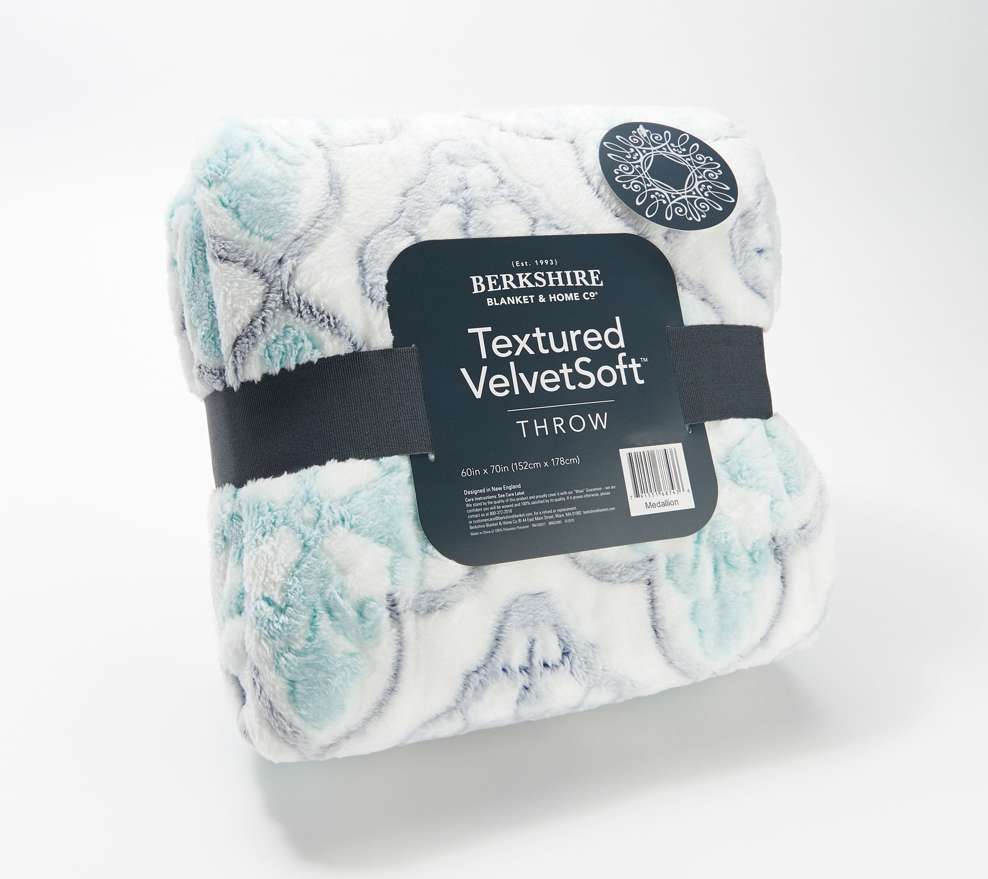 Berkshire Blanket 60 X 70 Velvet Soft Pattern Throw Qvccom