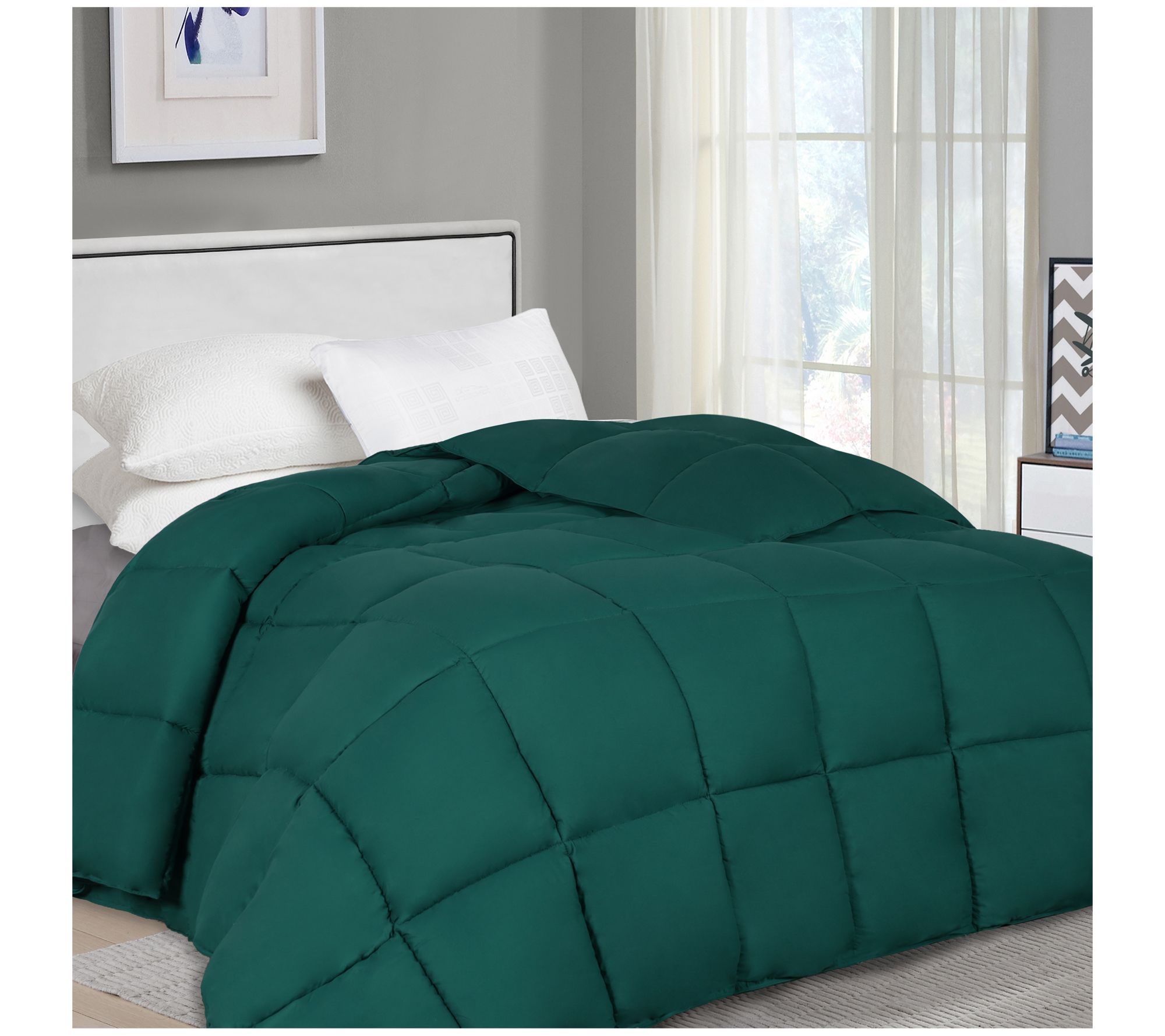 Superior Reversible Down Alternative C omforterKing