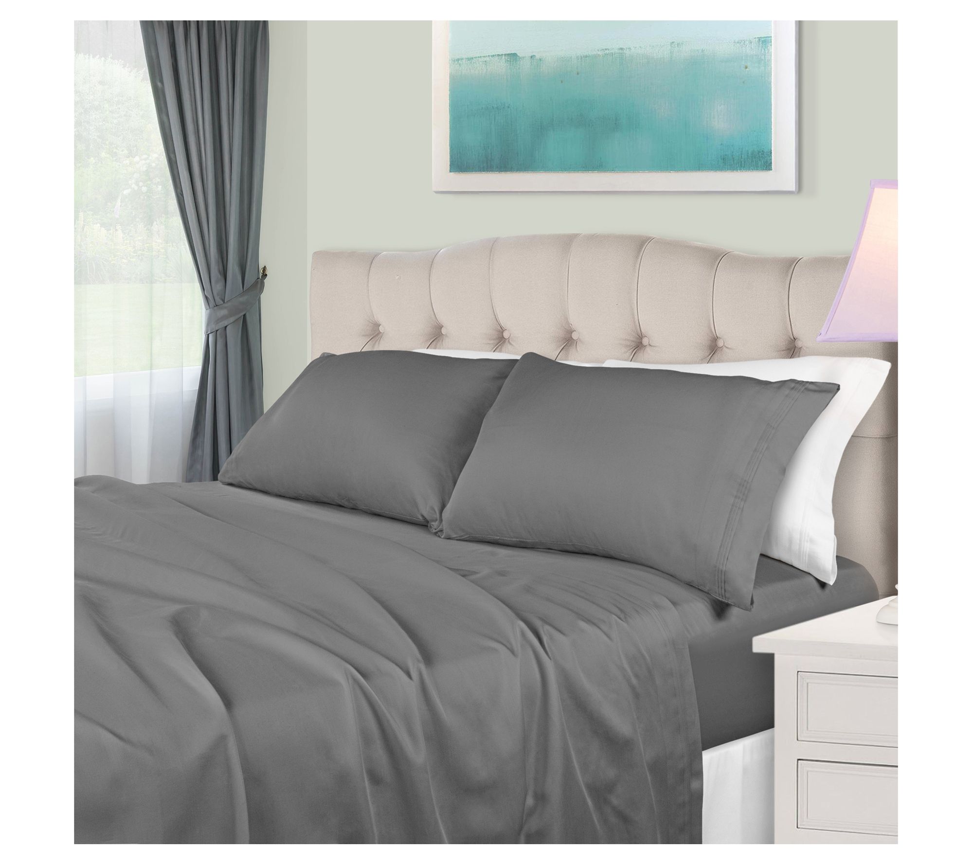 Superior 650TC Egyptian Cotton Sheets, Queen