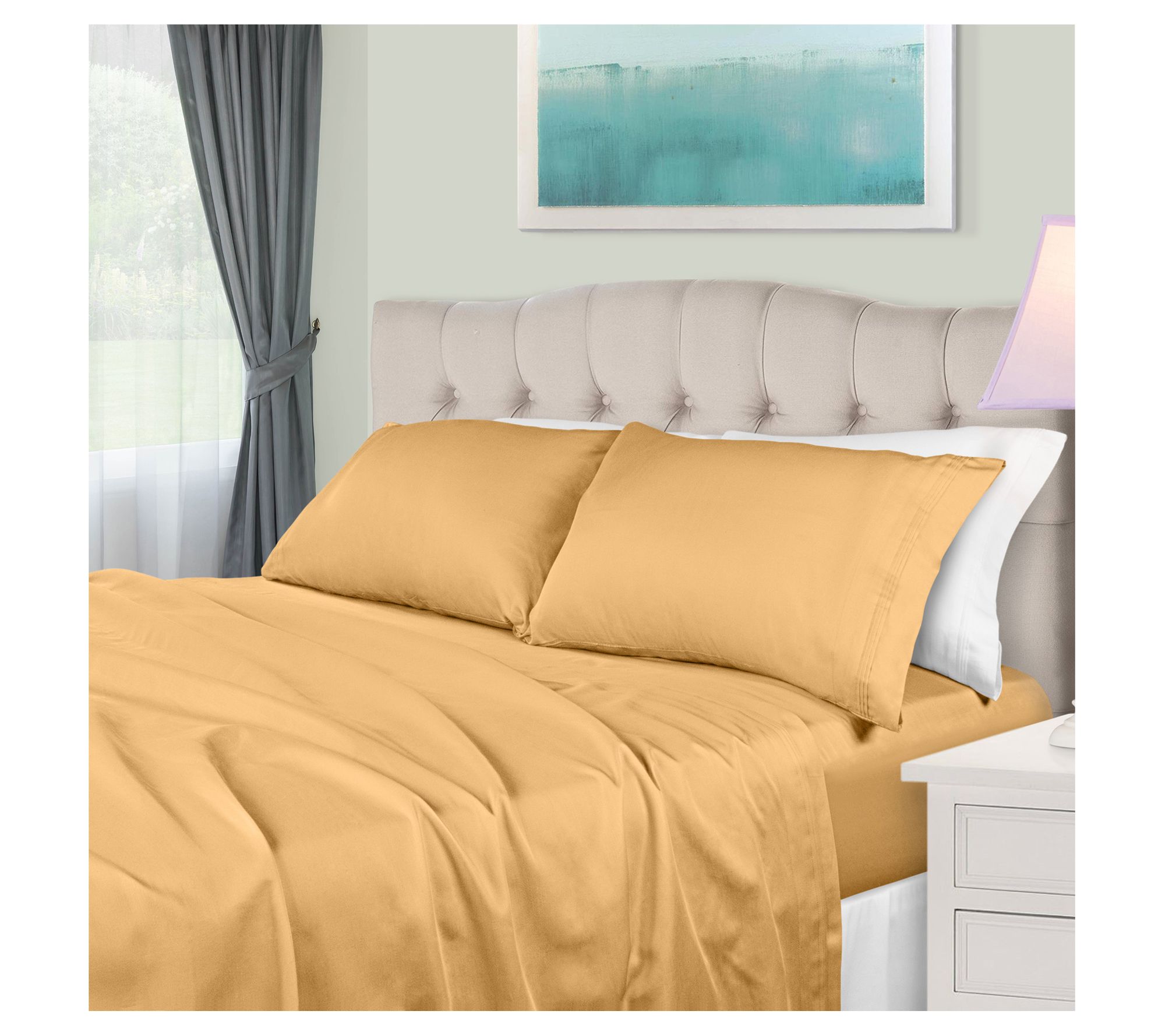 Superior 650TC Egyptian Cotton Sheets, Queen