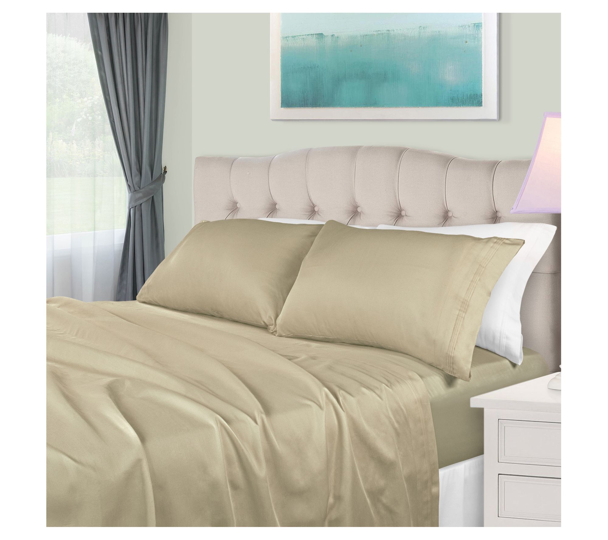 Superior 650TC Egyptian Cotton Sheets, Queen