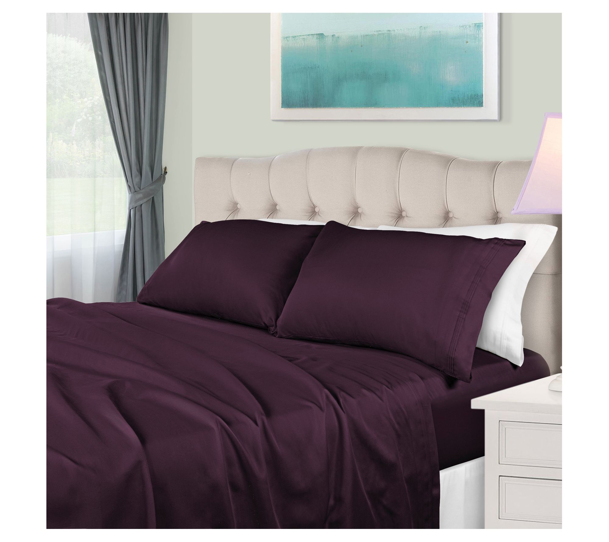 Superior 650TC Egyptian Cotton Sheets, Queen