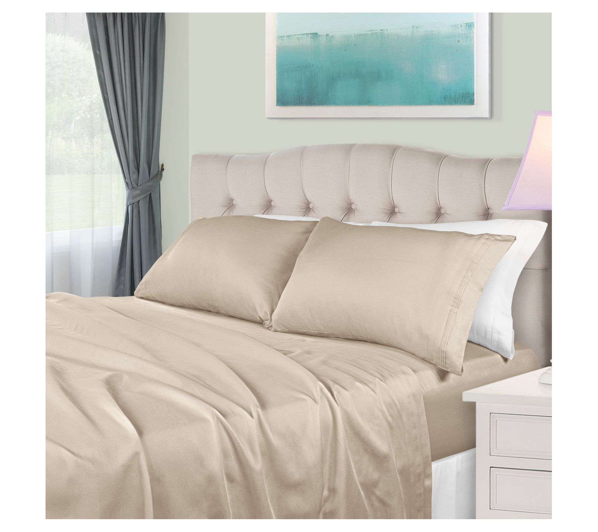 Superior 650TC Egyptian Cotton Sheets, Queen